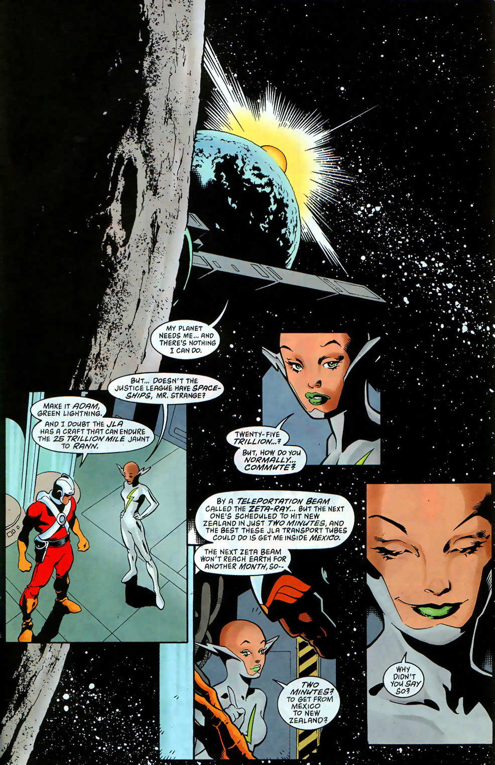 Read online Green Lantern/Adam Strange comic -  Issue # Full - 2