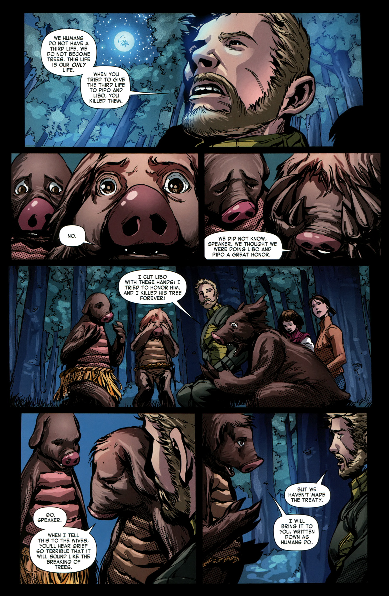 Read online Orson Scott Card's Speaker for the Dead comic -  Issue #5 - 16