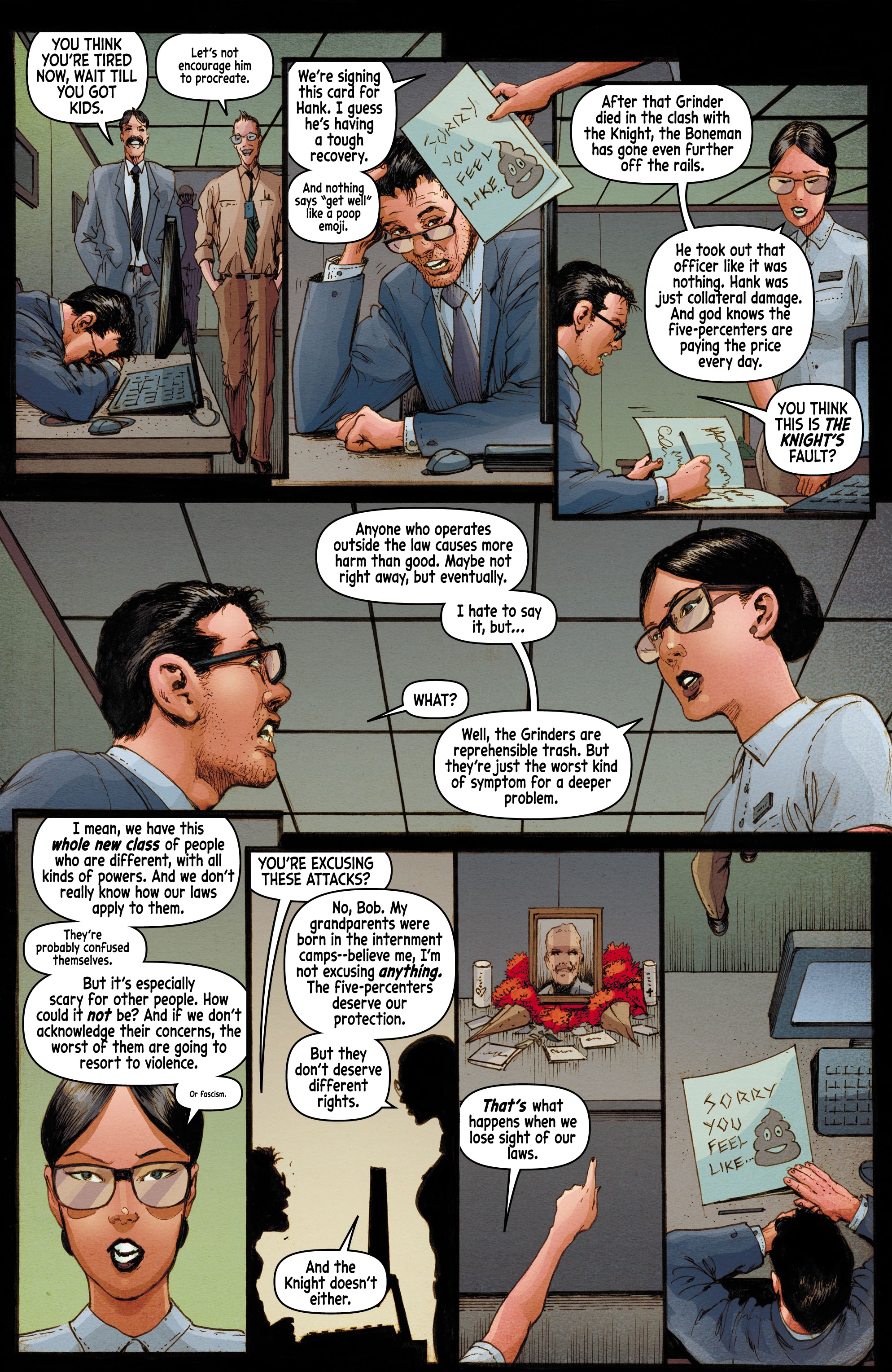 Read online Knighted comic -  Issue #3 - 9