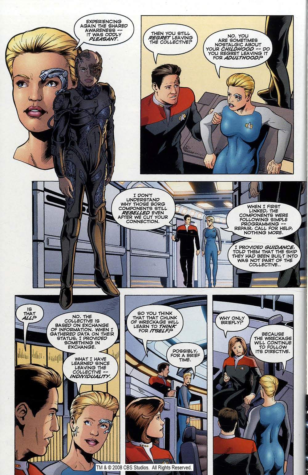 Read online Star Trek: Voyager--False Colors comic -  Issue # Full - 45