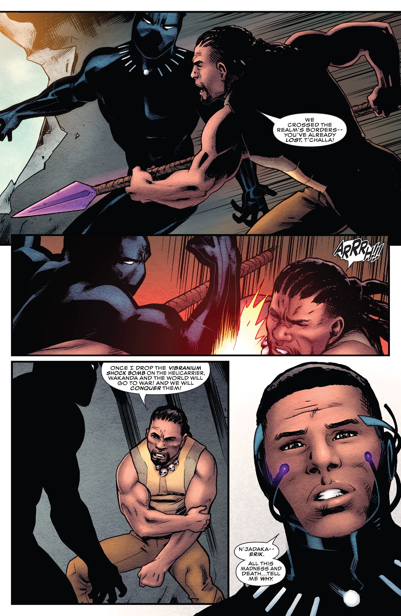 Read online Rise of the Black Panther comic -  Issue #6 - 18