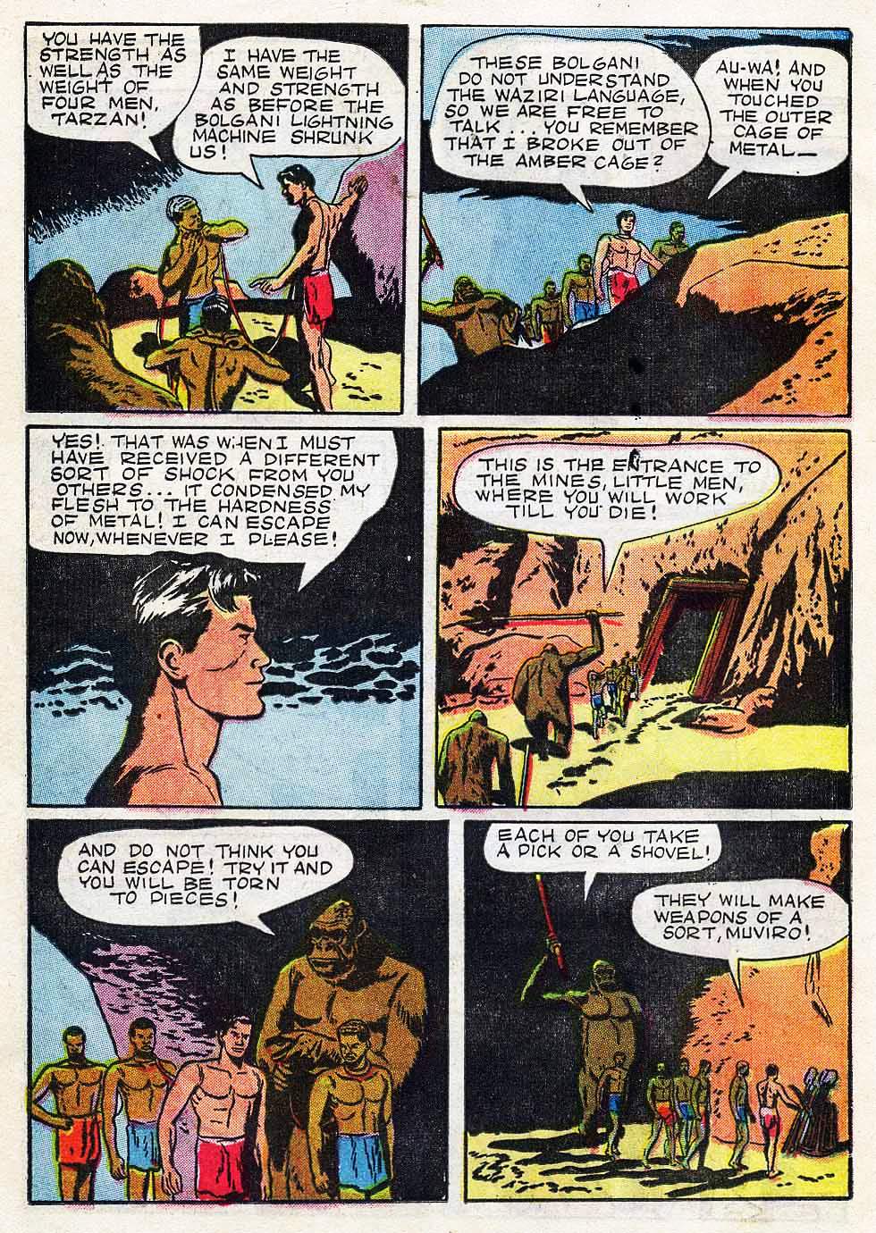 Read online Tarzan (1948) comic -  Issue #10 - 12