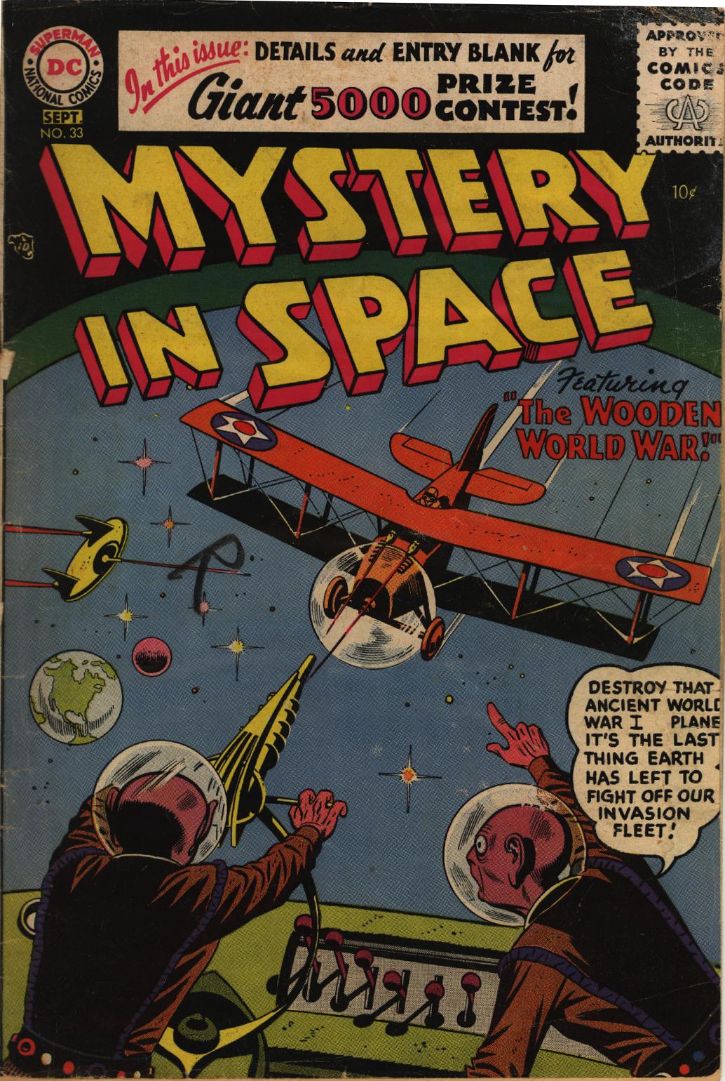Read online Mystery in Space (1951) comic -  Issue #33 - 1