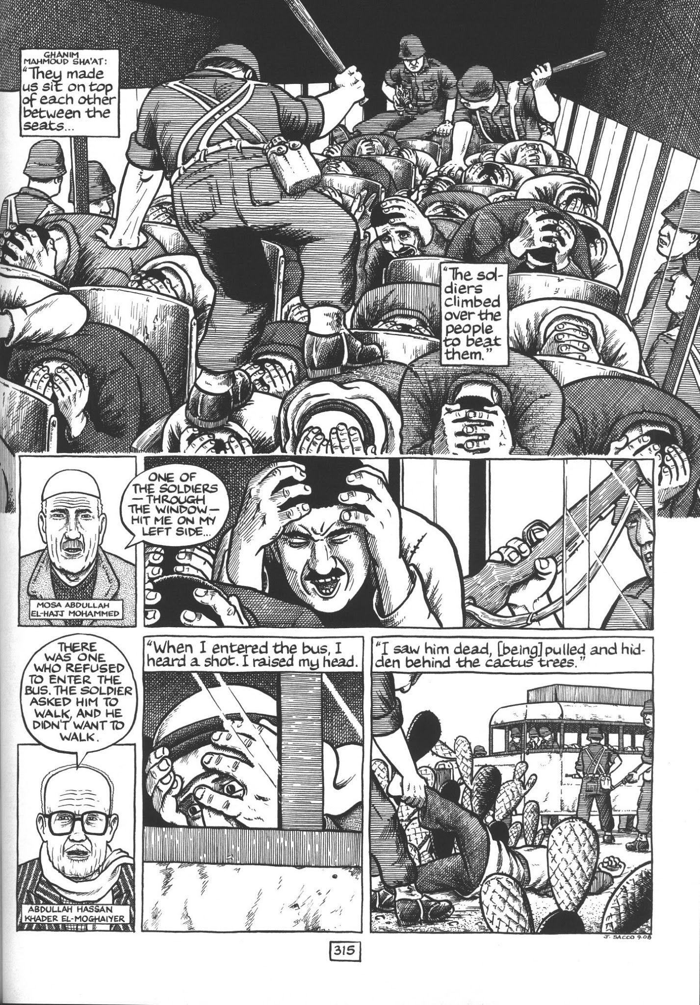 Read online Footnotes in Gaza comic -  Issue # TPB - 332