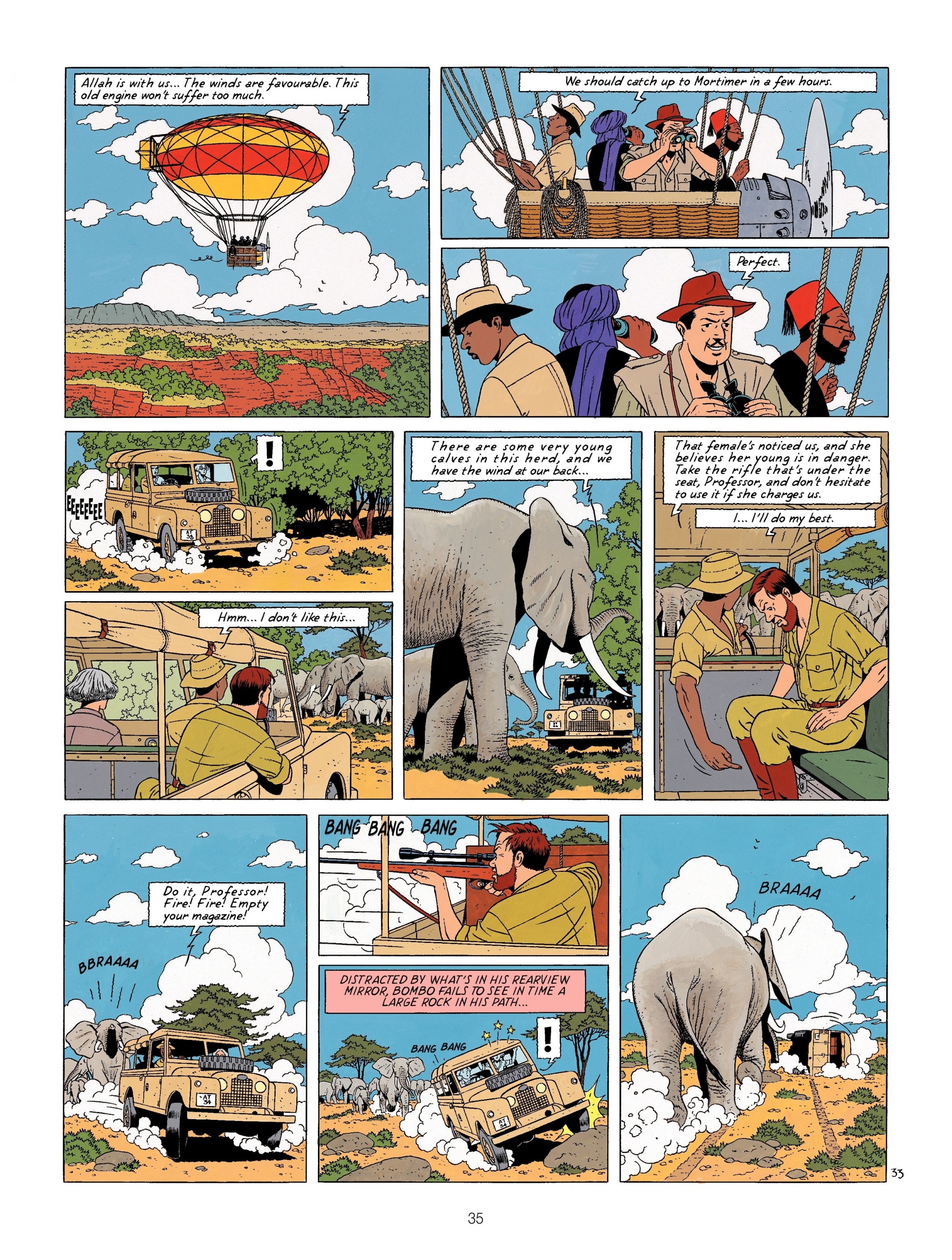 Read online Blake & Mortimer comic -  Issue #11 - 35