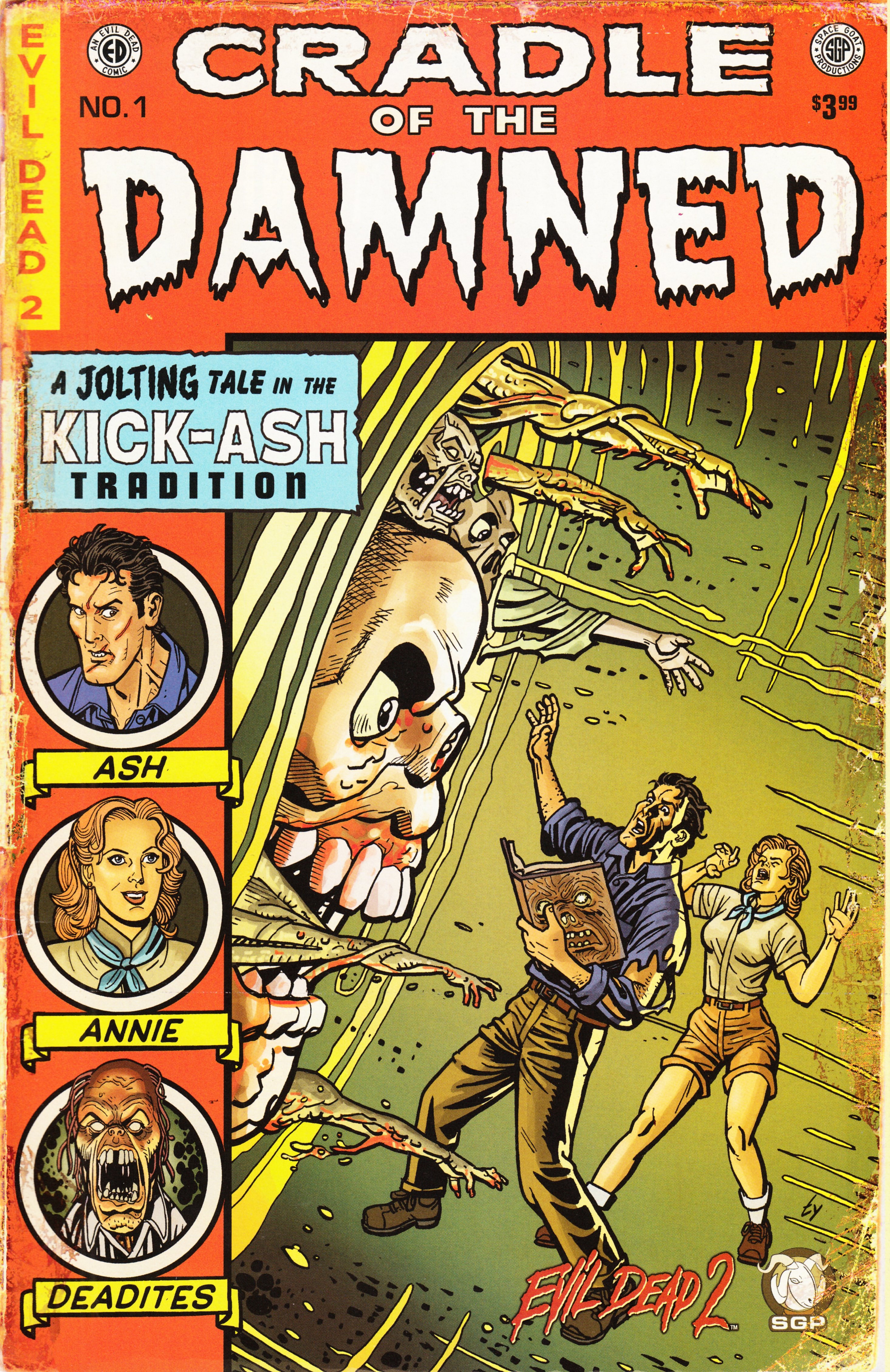 Read online Evil Dead 2: Cradle of the Damned comic -  Issue #1 - 1