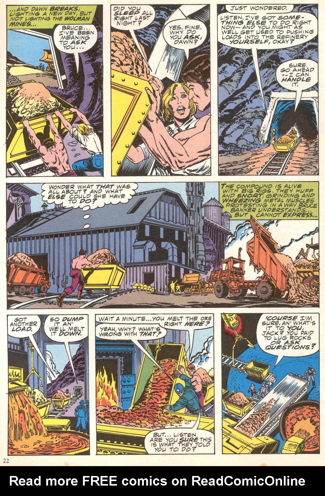 Read online Hulk (1978) comic -  Issue #10 - 22