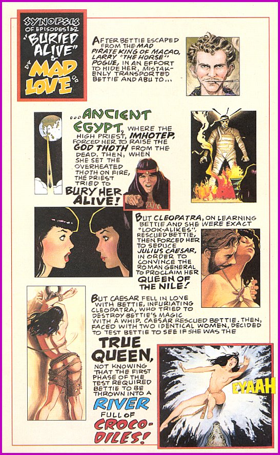 Read online Bettie Page: Queen of the Nile comic -  Issue #3 - 4