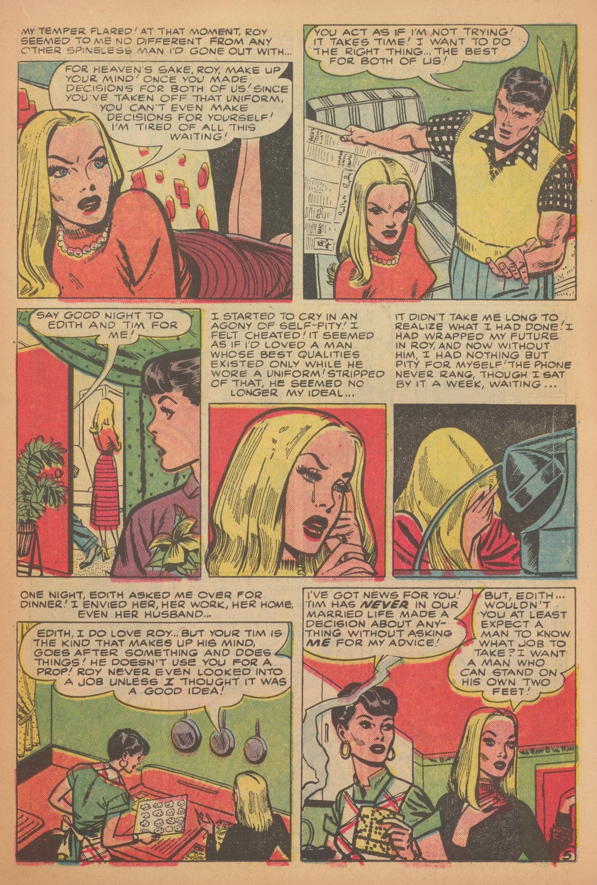 Read online Love Romances comic -  Issue #45 - 15