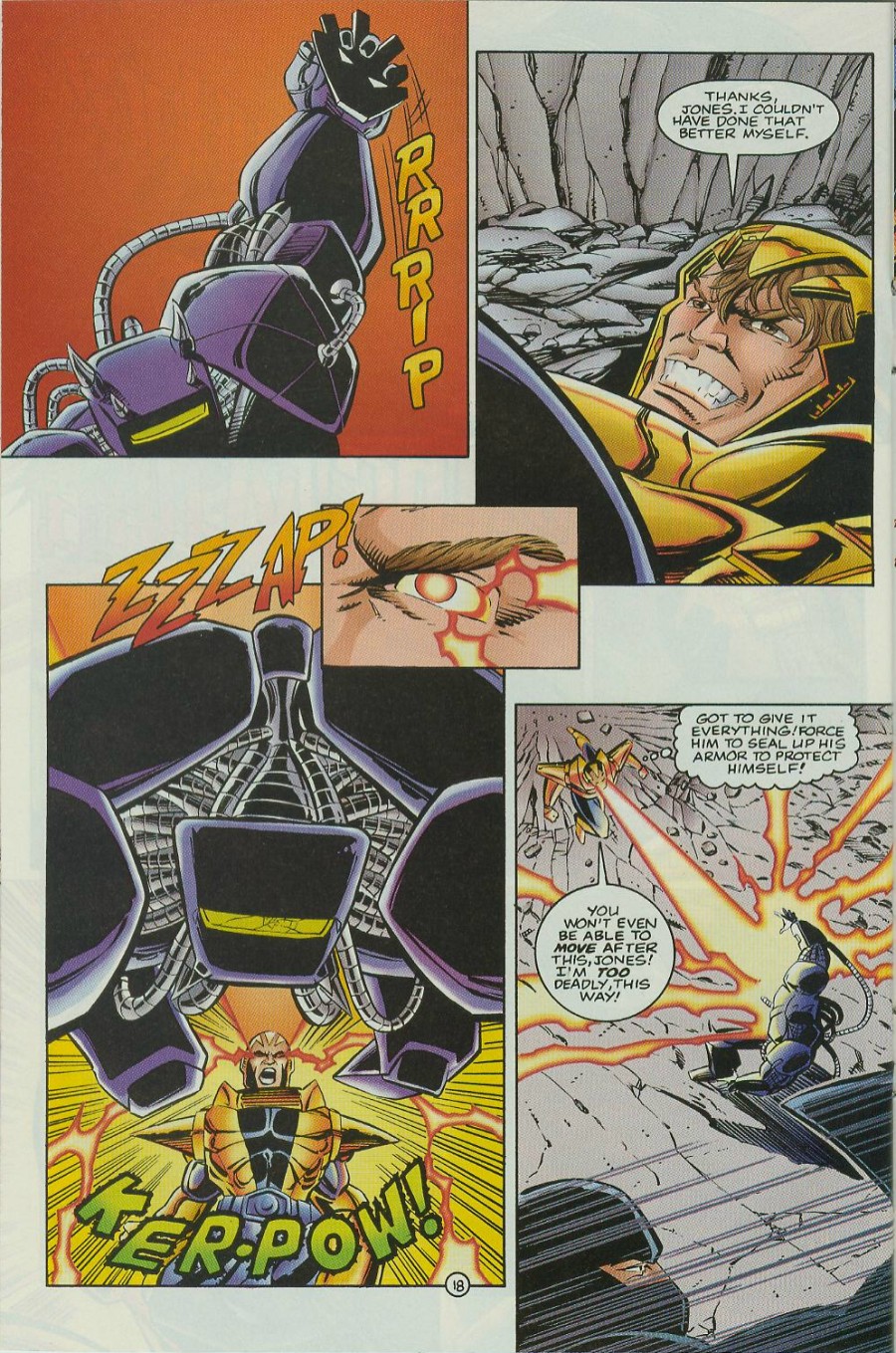 Read online Prototype (1993) comic -  Issue #16 - 20