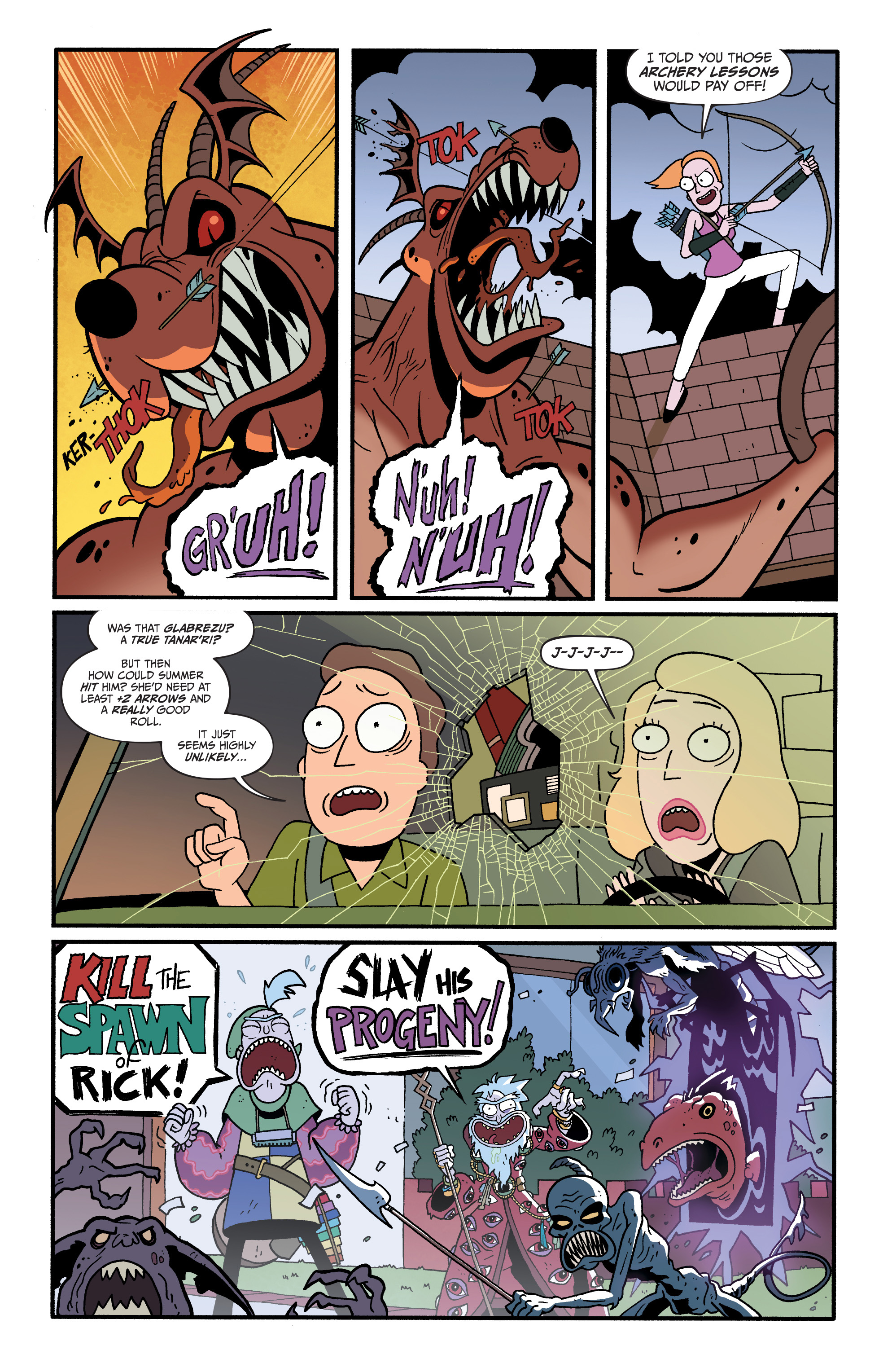 Read online Rick and Morty vs. Dungeons & Dragons II: Painscape comic -  Issue #3 - 6