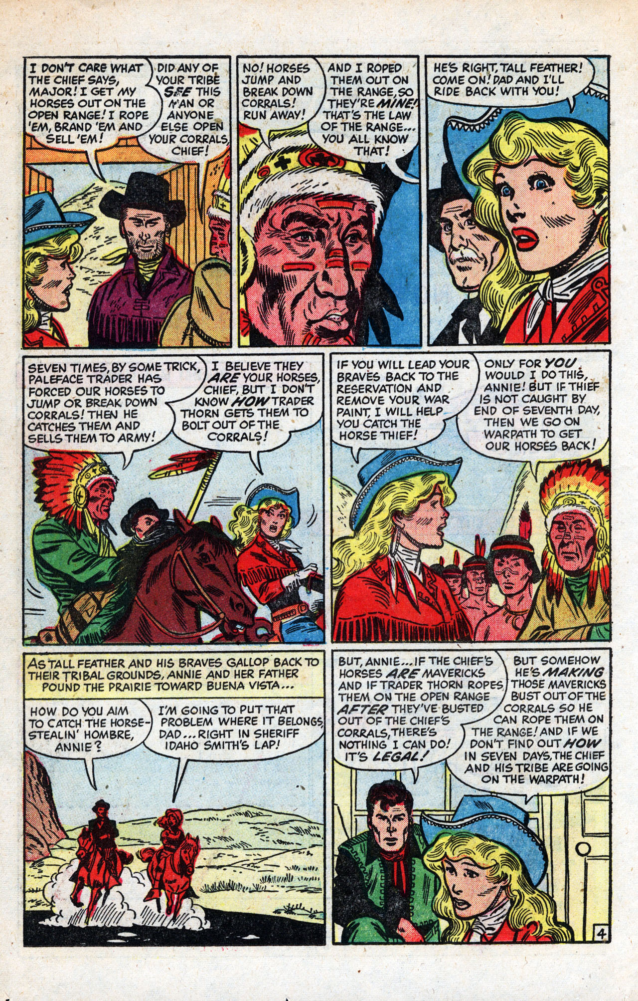 Read online Annie Oakley comic -  Issue #8 - 14