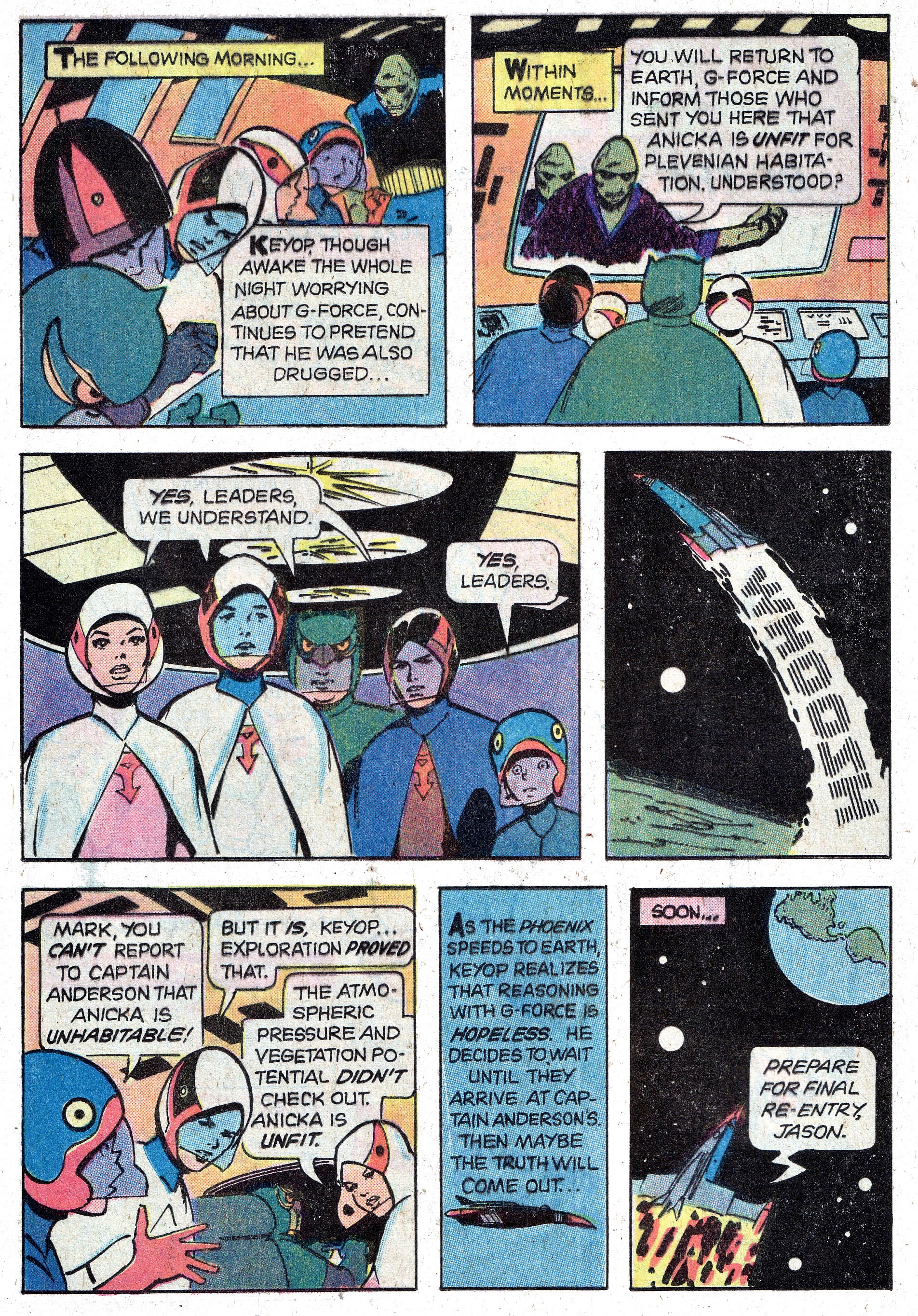 Read online Battle of the Planets (1979) comic -  Issue #10 - 16