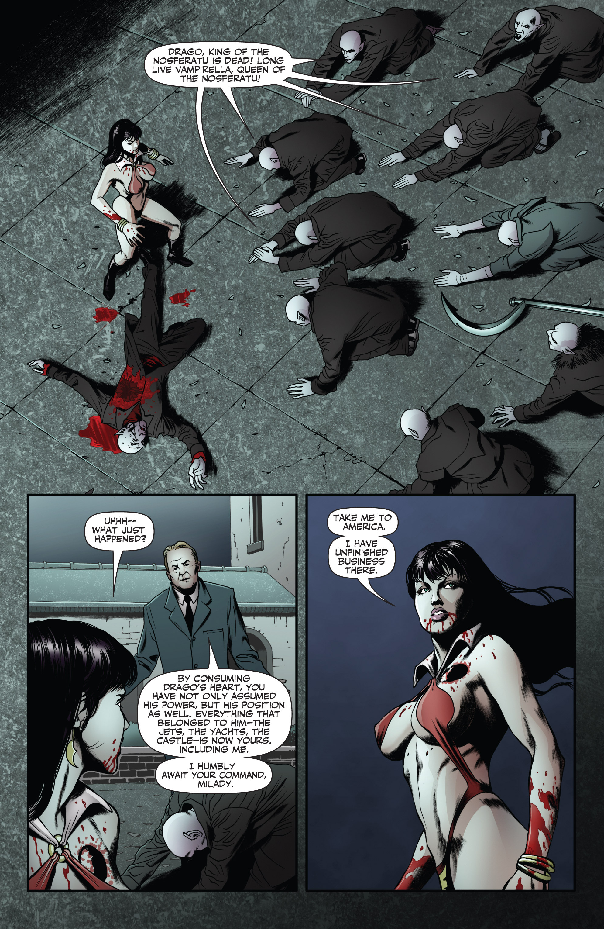 Read online Vampirella (2014) comic -  Issue #6 - 10