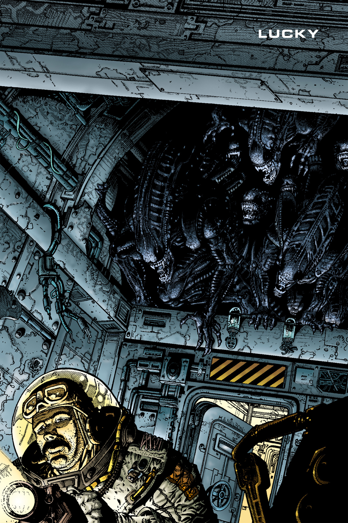 Read online Aliens: Incubation/Lucky/Taste comic -  Issue # Full - 16