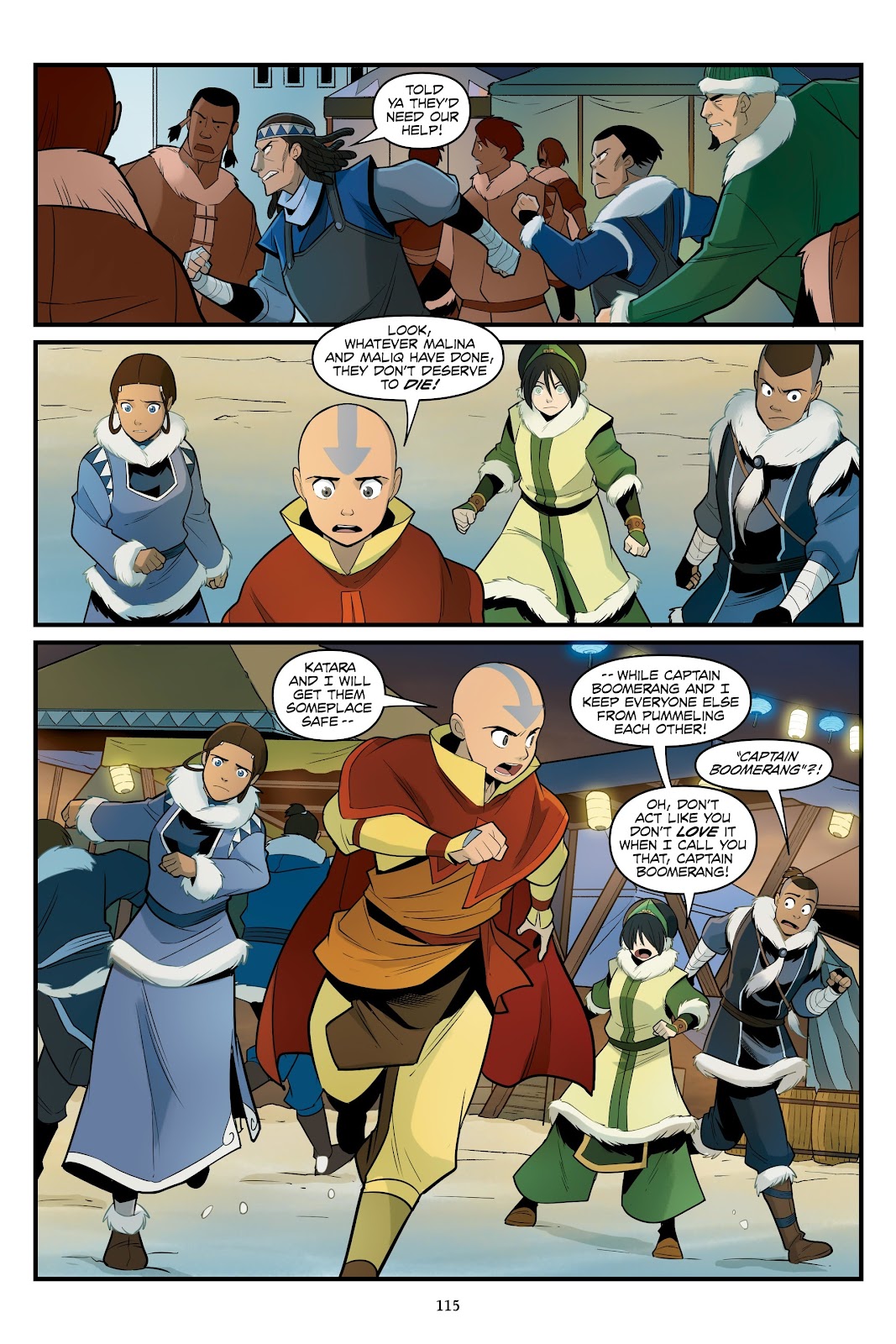 Avatar: The Last Airbender--North and South Omnibus issue TPB (Part 2) - Page 12