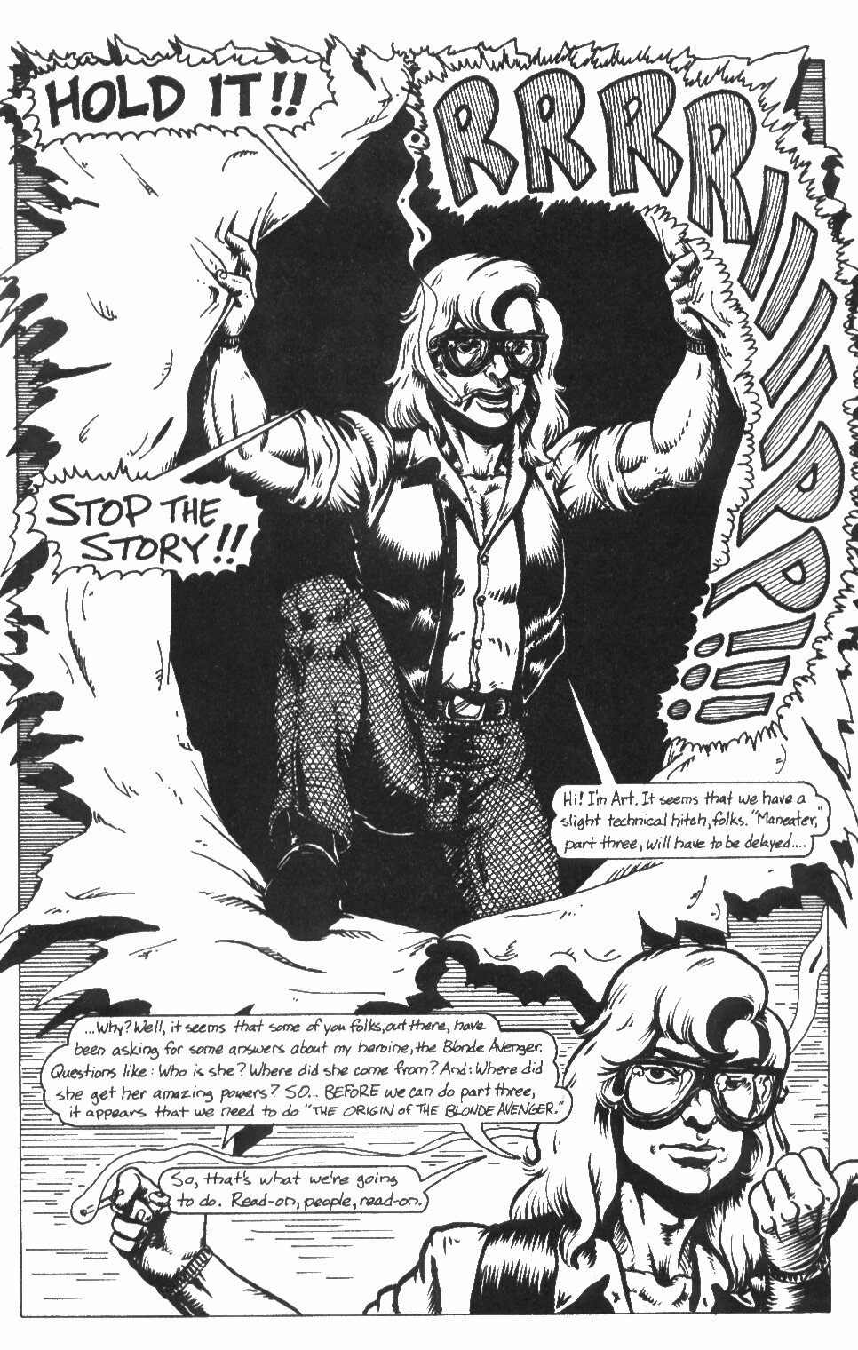 Read online The Blonde Avenger comic -  Issue #3 - 7