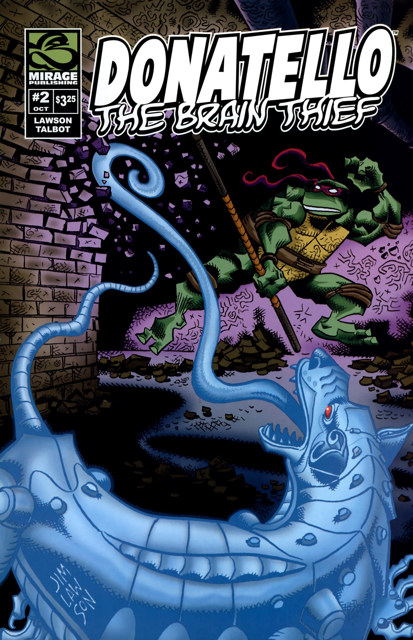 Read online Donatello The Brain Thief comic -  Issue #2 - 1