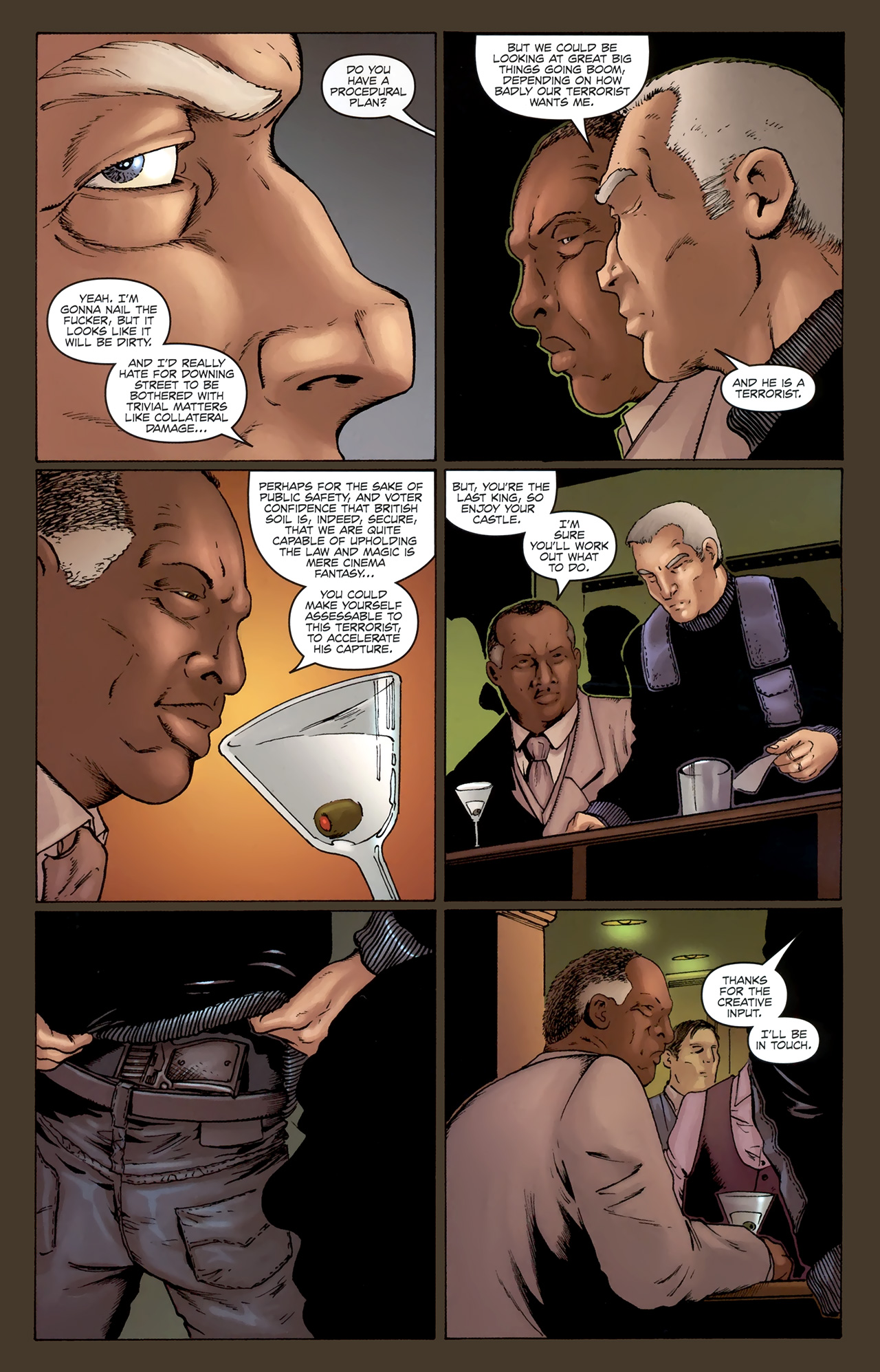 Read online Gravel comic -  Issue #20 - 10