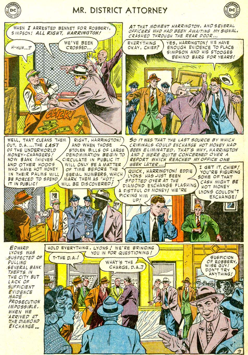 Read online Mr. District Attorney comic -  Issue #31 - 5