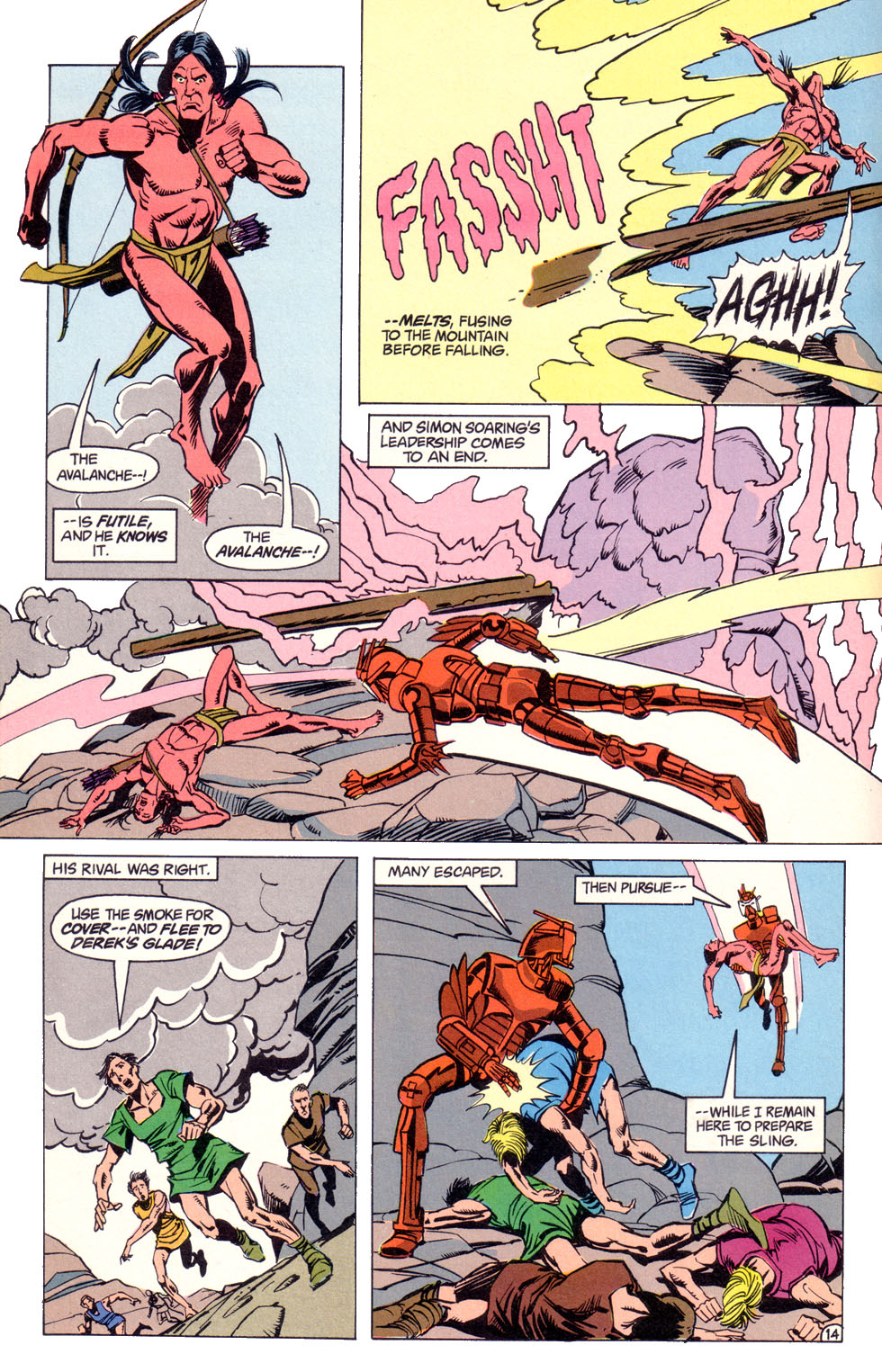 Read online Electric Warrior comic -  Issue #7 - 16