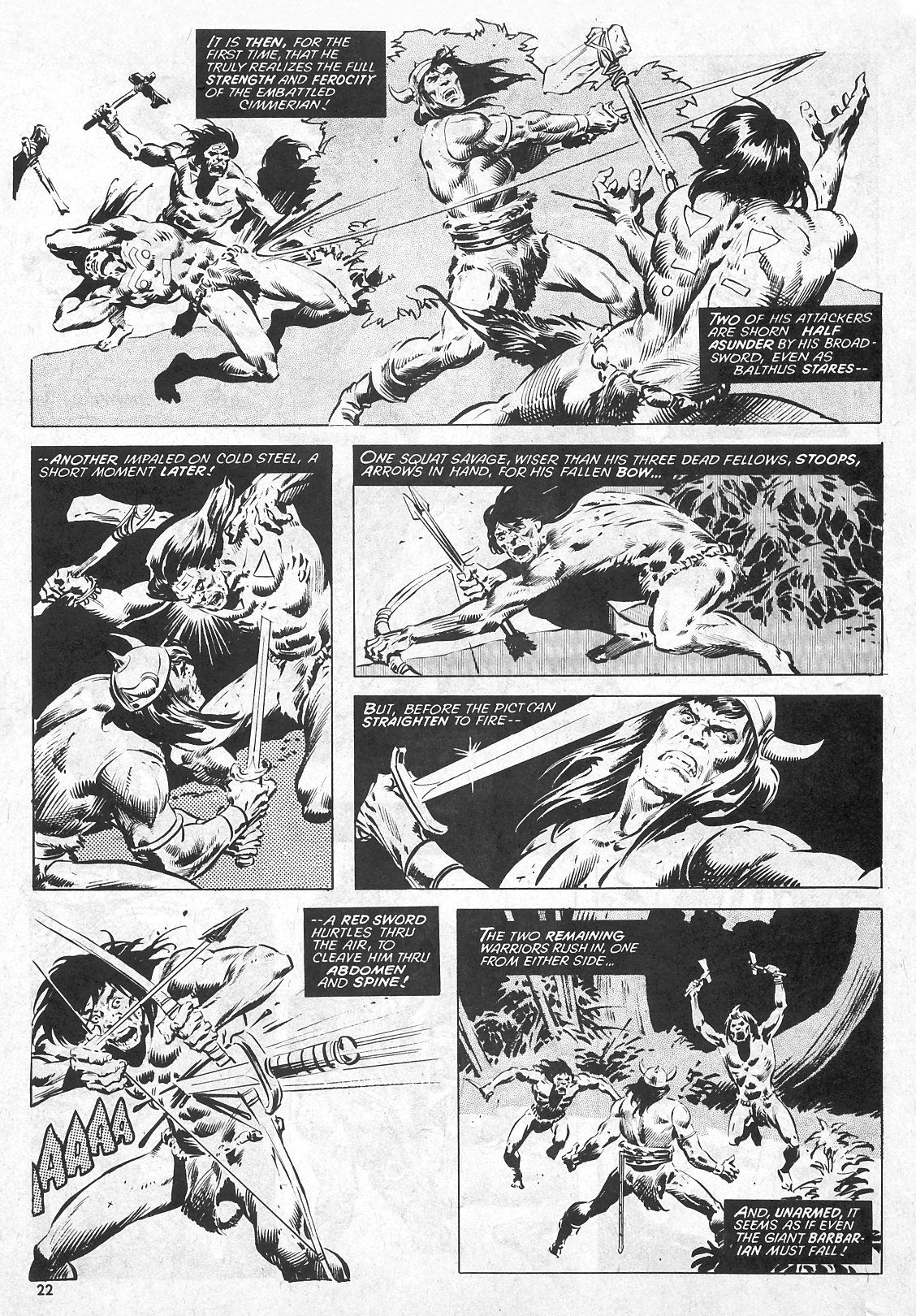 Read online The Savage Sword Of Conan comic -  Issue #27 - 22
