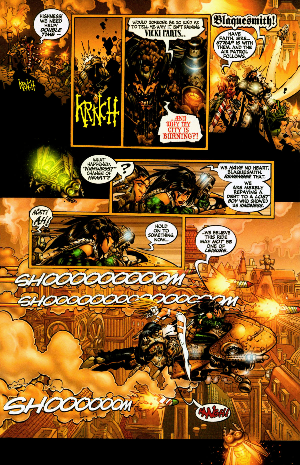 Read online Steampunk comic -  Issue #5 - 23