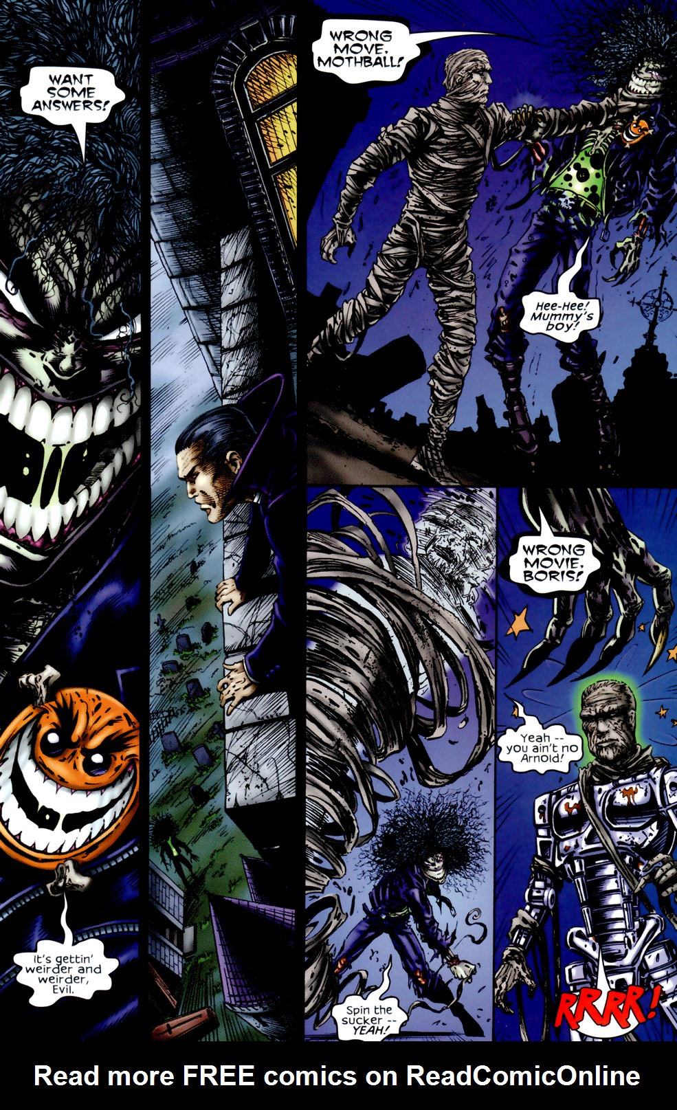 Read online Evil Ernie vs. the Movie Monsters comic -  Issue # Full - 13