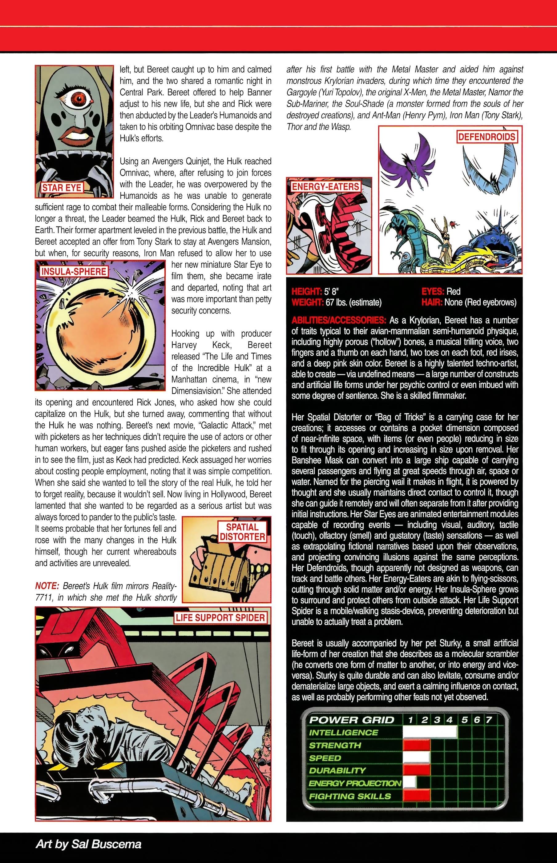 Read online Official Handbook of the Marvel Universe A to Z comic -  Issue # TPB 1 (Part 2) - 89