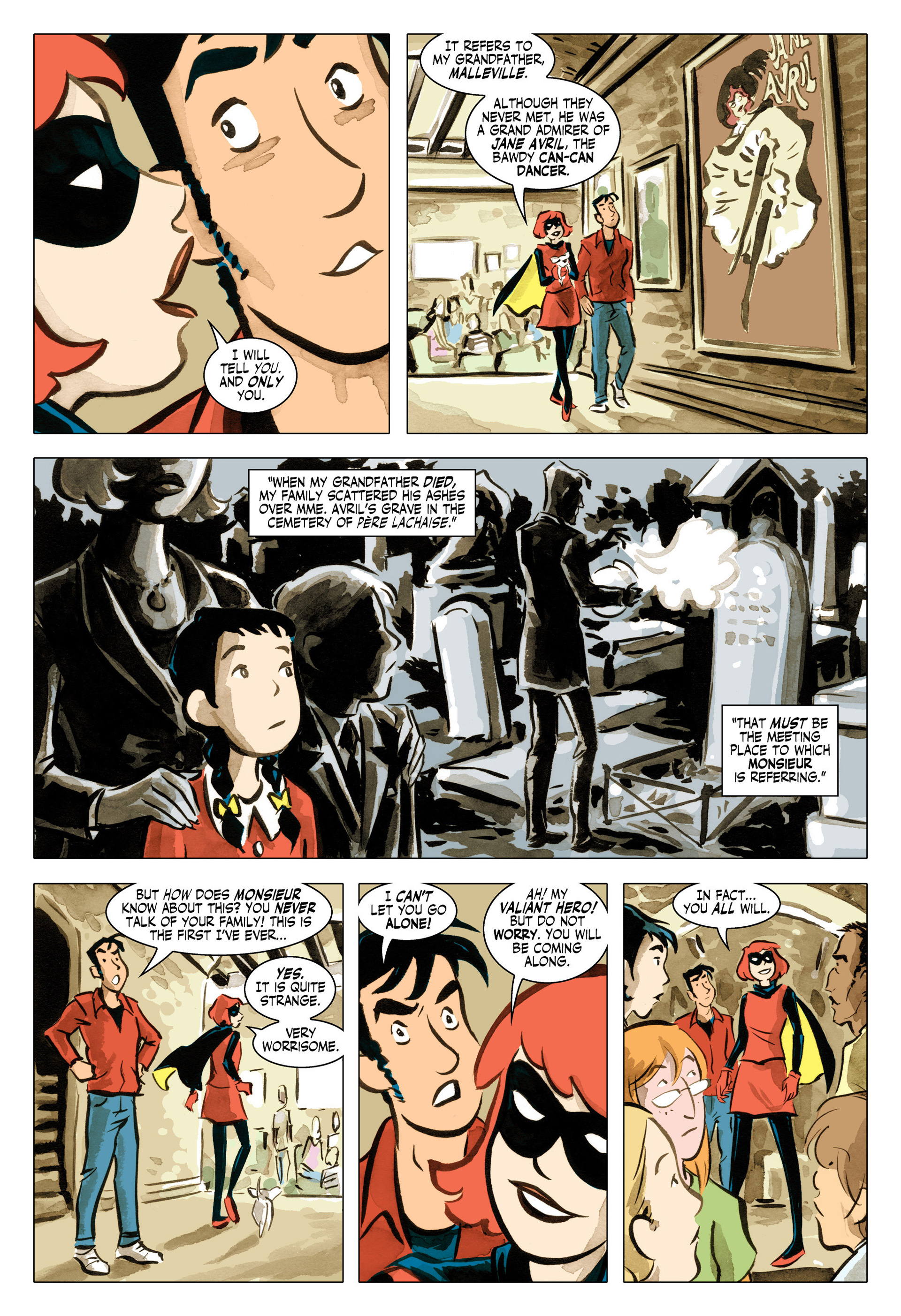 Read online Bandette (2012) comic -  Issue #3 - 10