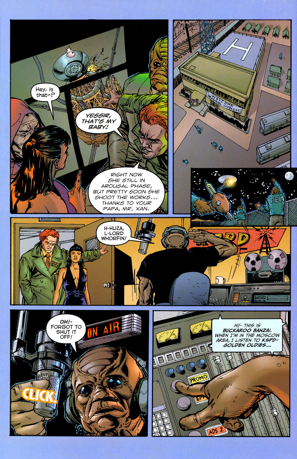 Read online Buckaroo Banzai: Return of the Screw (2006) comic -  Issue #2 - 28