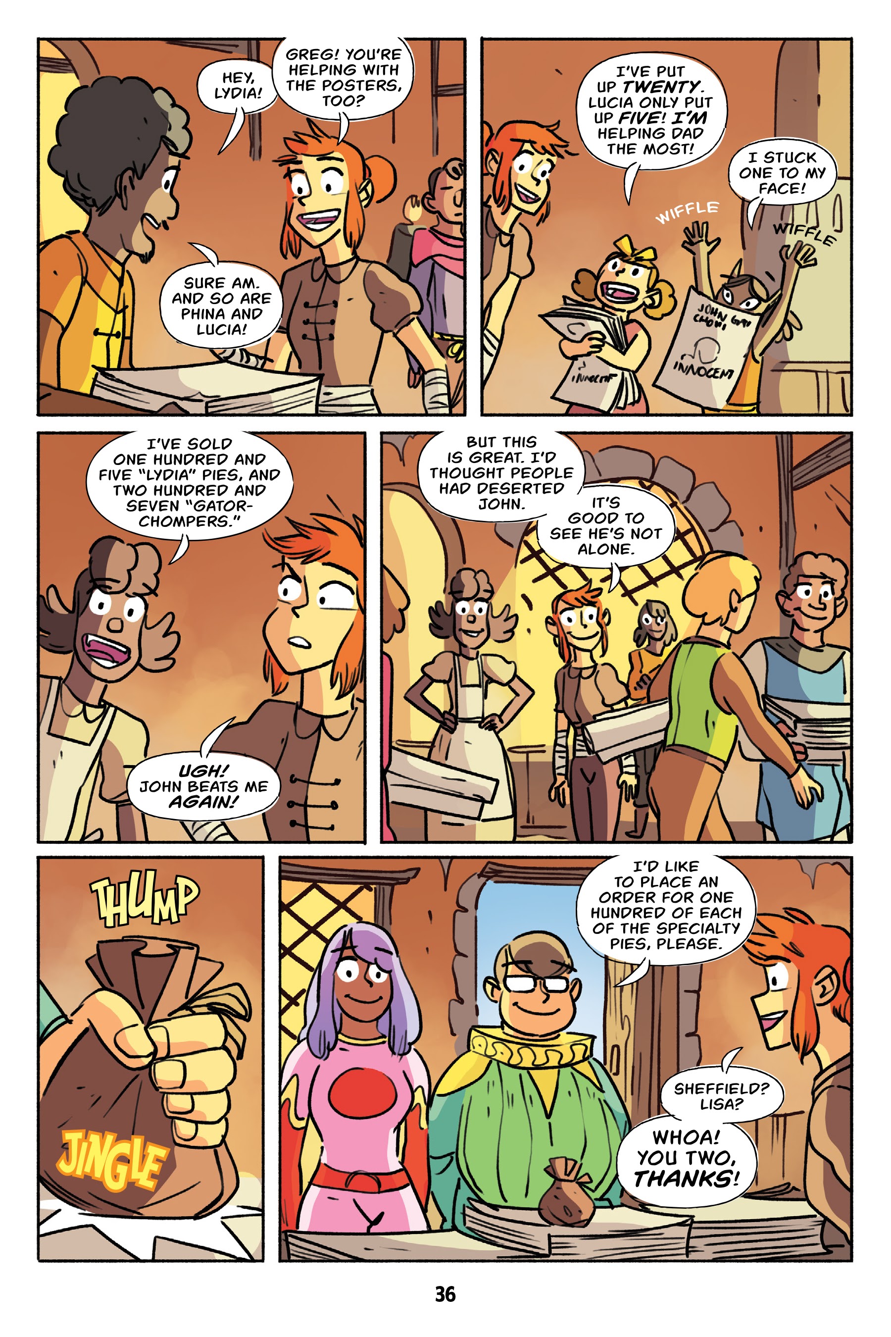 Read online Wrassle Castle comic -  Issue #3 - 37