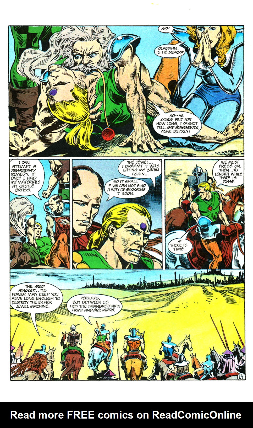 Read online Hawkmoon: The Runestaff comic -  Issue #4 - 17