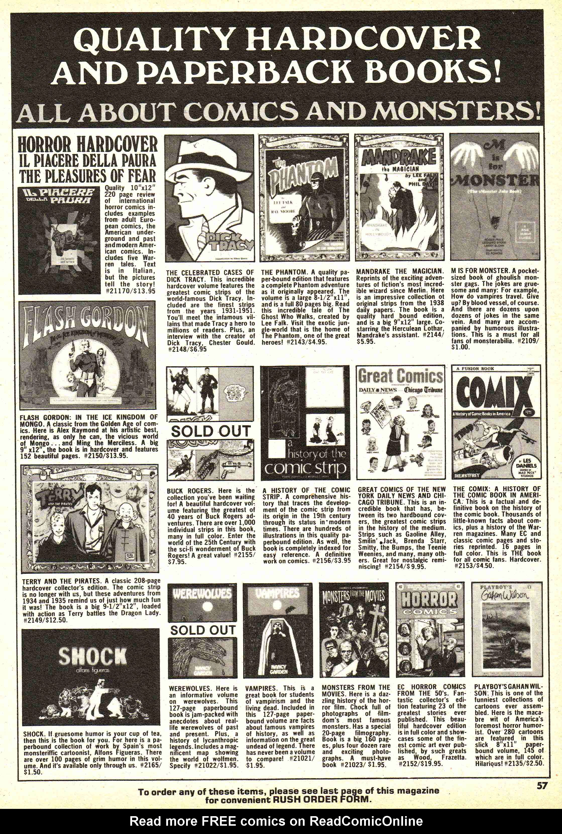 Read online Vampirella (1969) comic -  Issue #51 - 57
