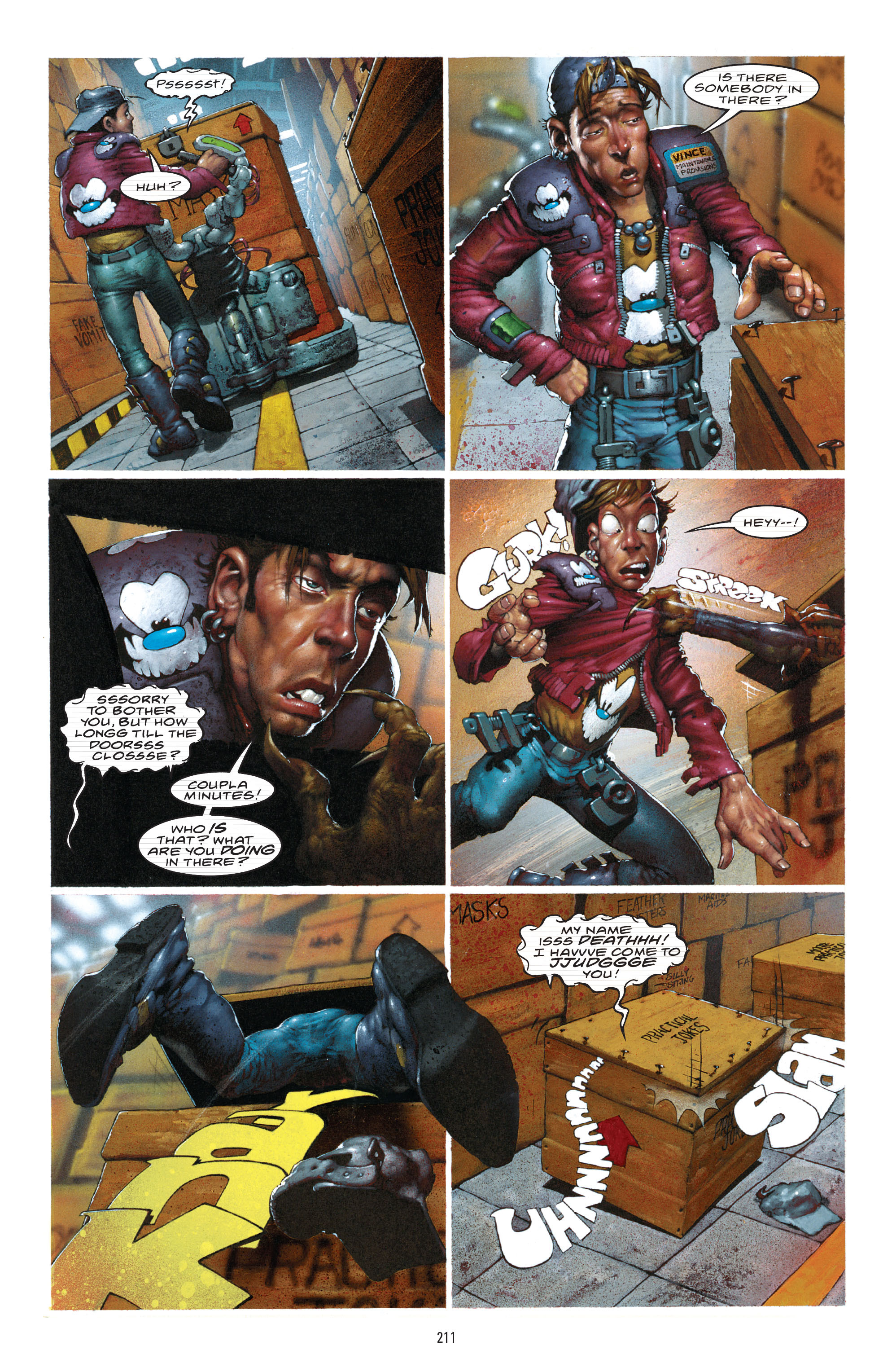 Read online Batman/Judge Dredd Collection comic -  Issue # TPB (Part 2) - 58