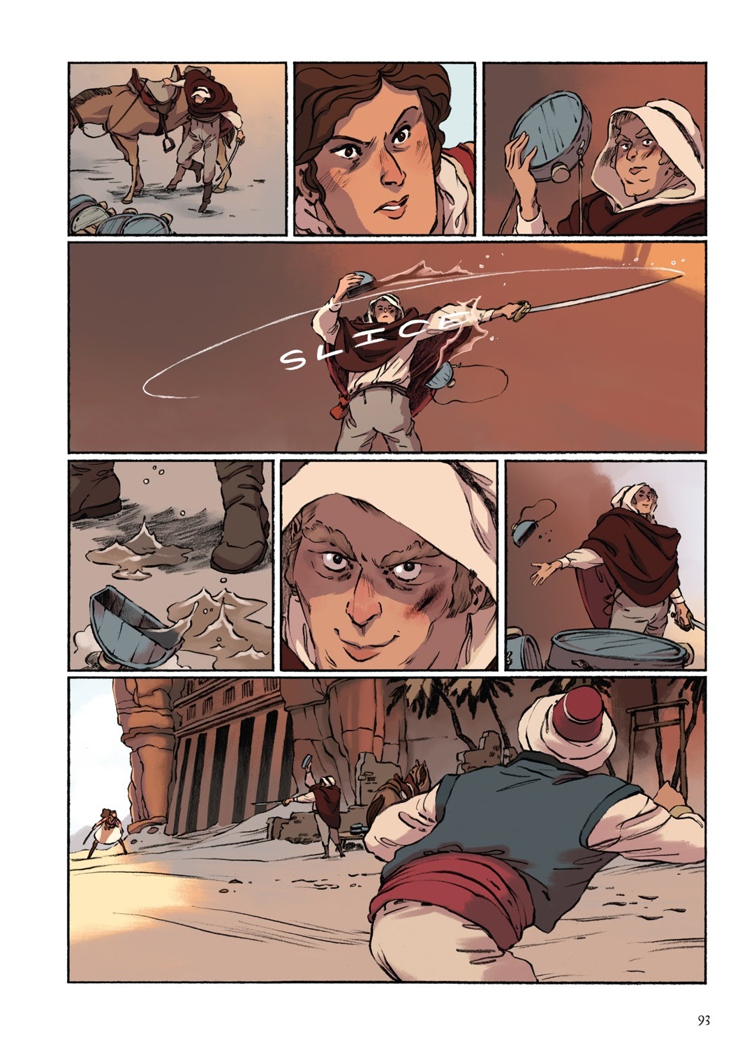 Read online Delilah Dirk and the Pillars of Hercules comic -  Issue # TPB (Part 1) - 91