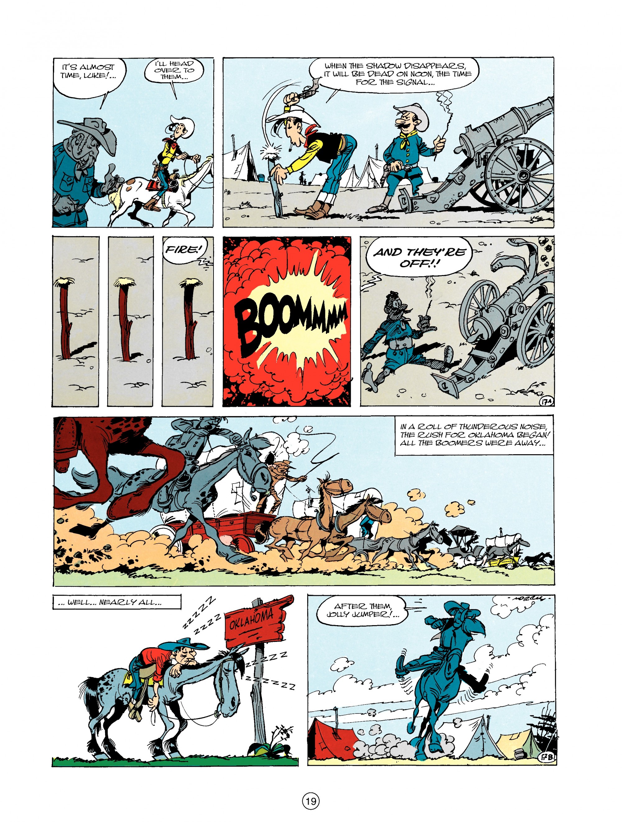 Read online A Lucky Luke Adventure comic -  Issue #20 - 19