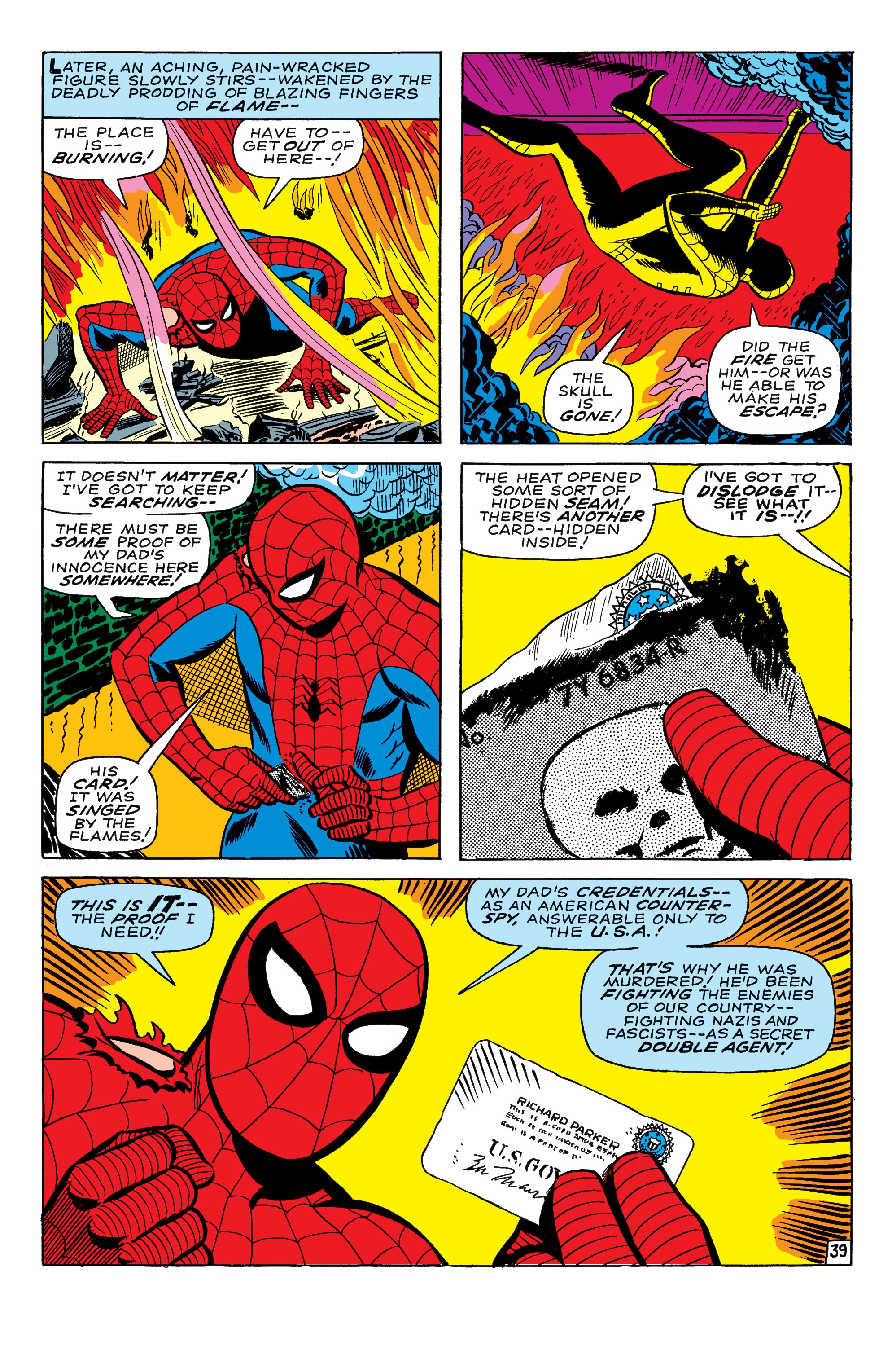 Read online Amazing Spider-Man Epic Collection comic -  Issue # The Secret of the Petrified Tablet (Part 1) - 44