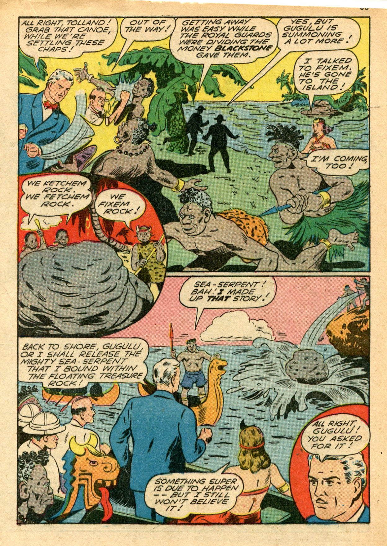 Read online Super-Magician Comics comic -  Issue #16 - 33