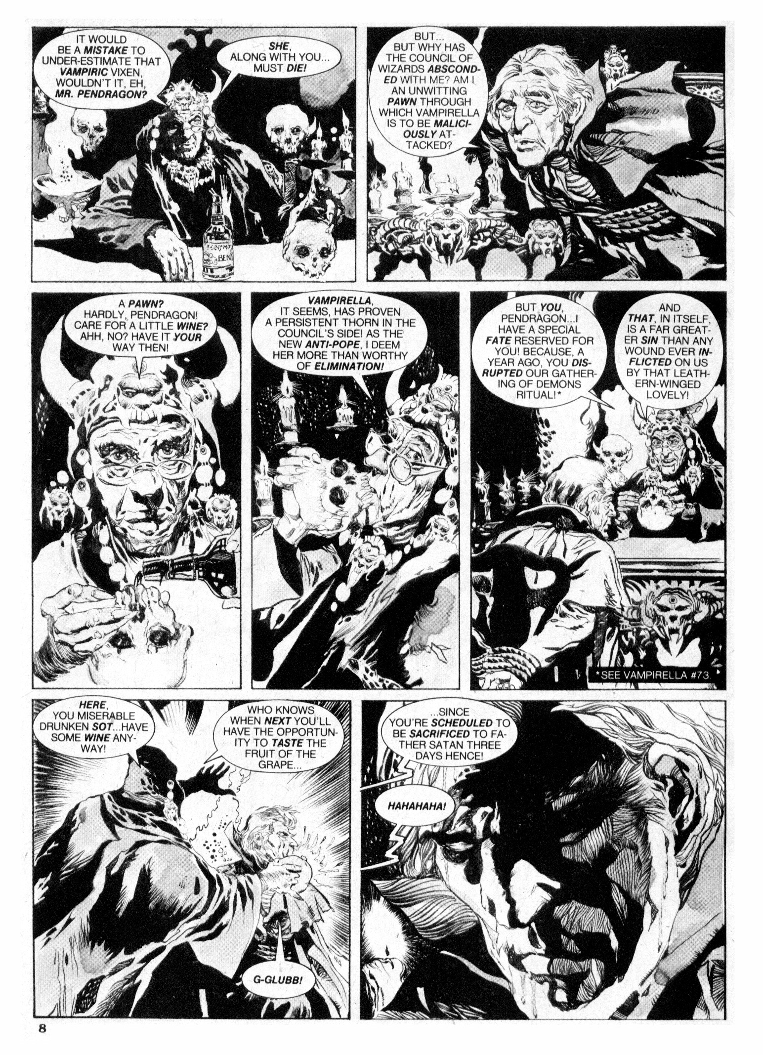 Read online Vampirella (1969) comic -  Issue #97 - 8