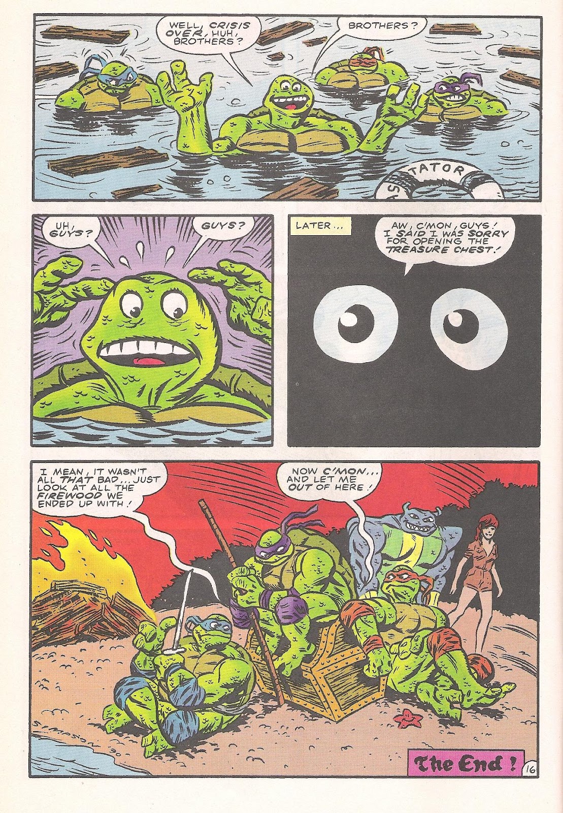 Teenage Mutant Ninja Turtles Adventures (1989) issue 72 - Page 32