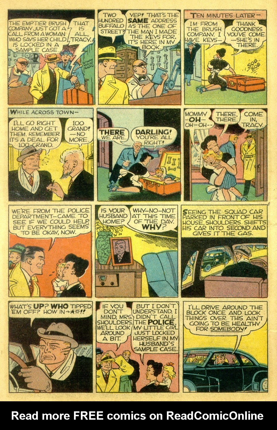 Read online Dick Tracy comic -  Issue #50 - 10