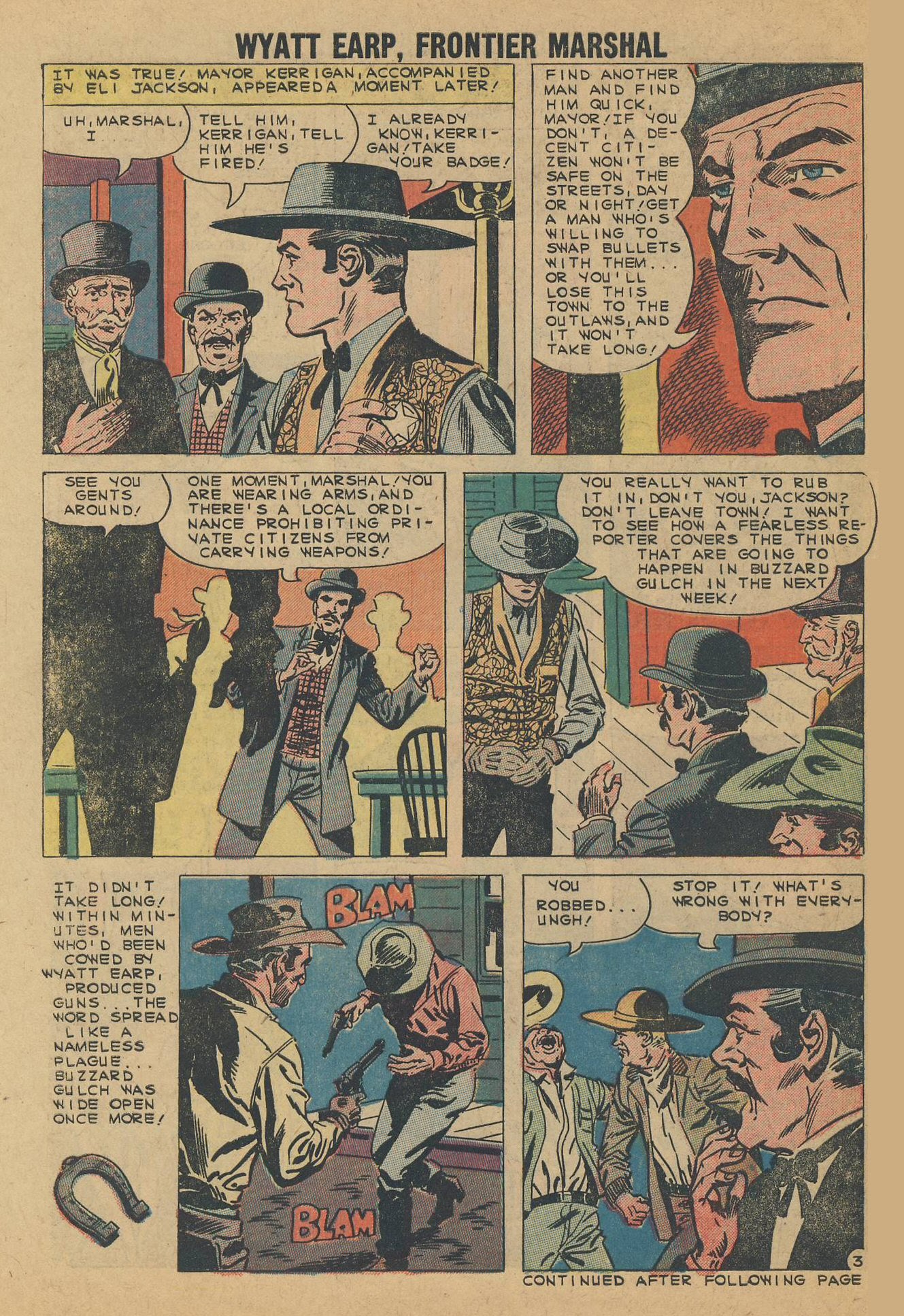 Read online Wyatt Earp Frontier Marshal comic -  Issue #33 - 30