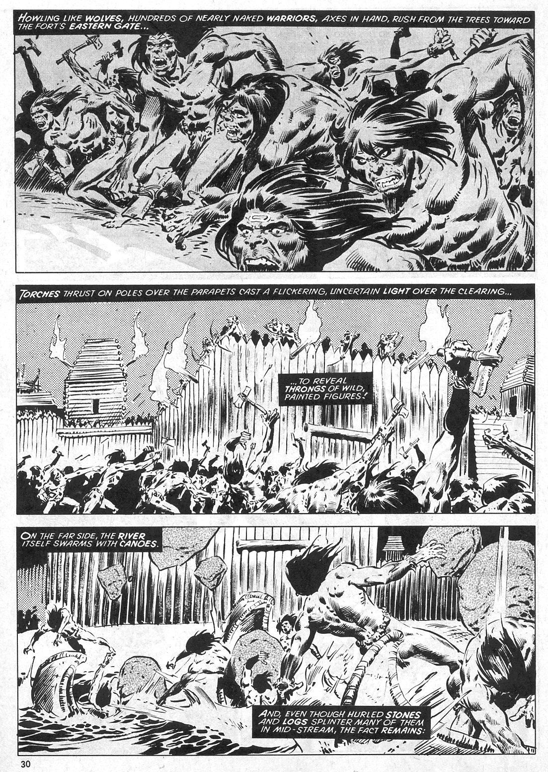 Read online The Savage Sword Of Conan comic -  Issue #27 - 30