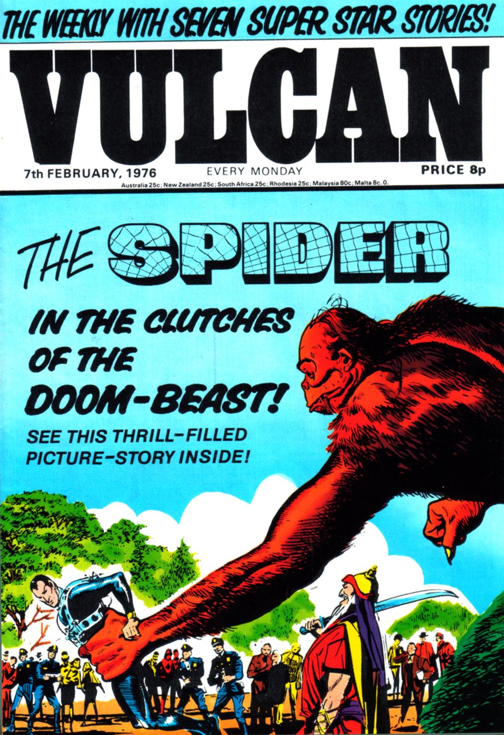 Read online Vulcan comic -  Issue #20 - 1