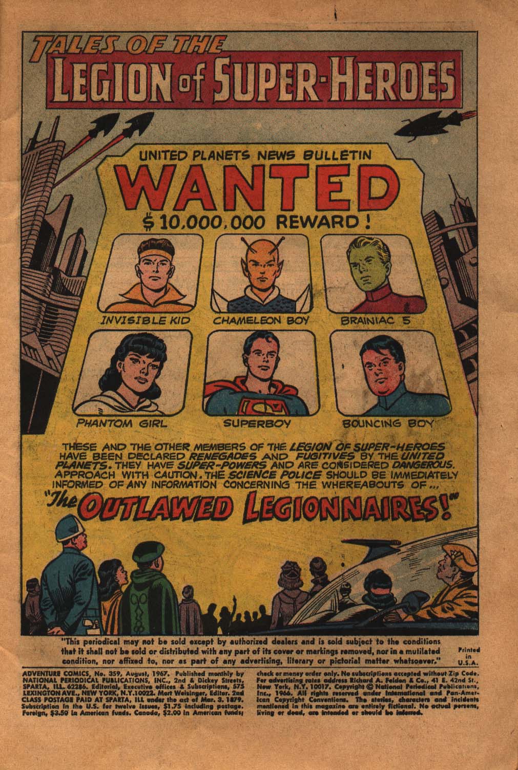 Adventure Comics (1938) issue 359 - Page 3