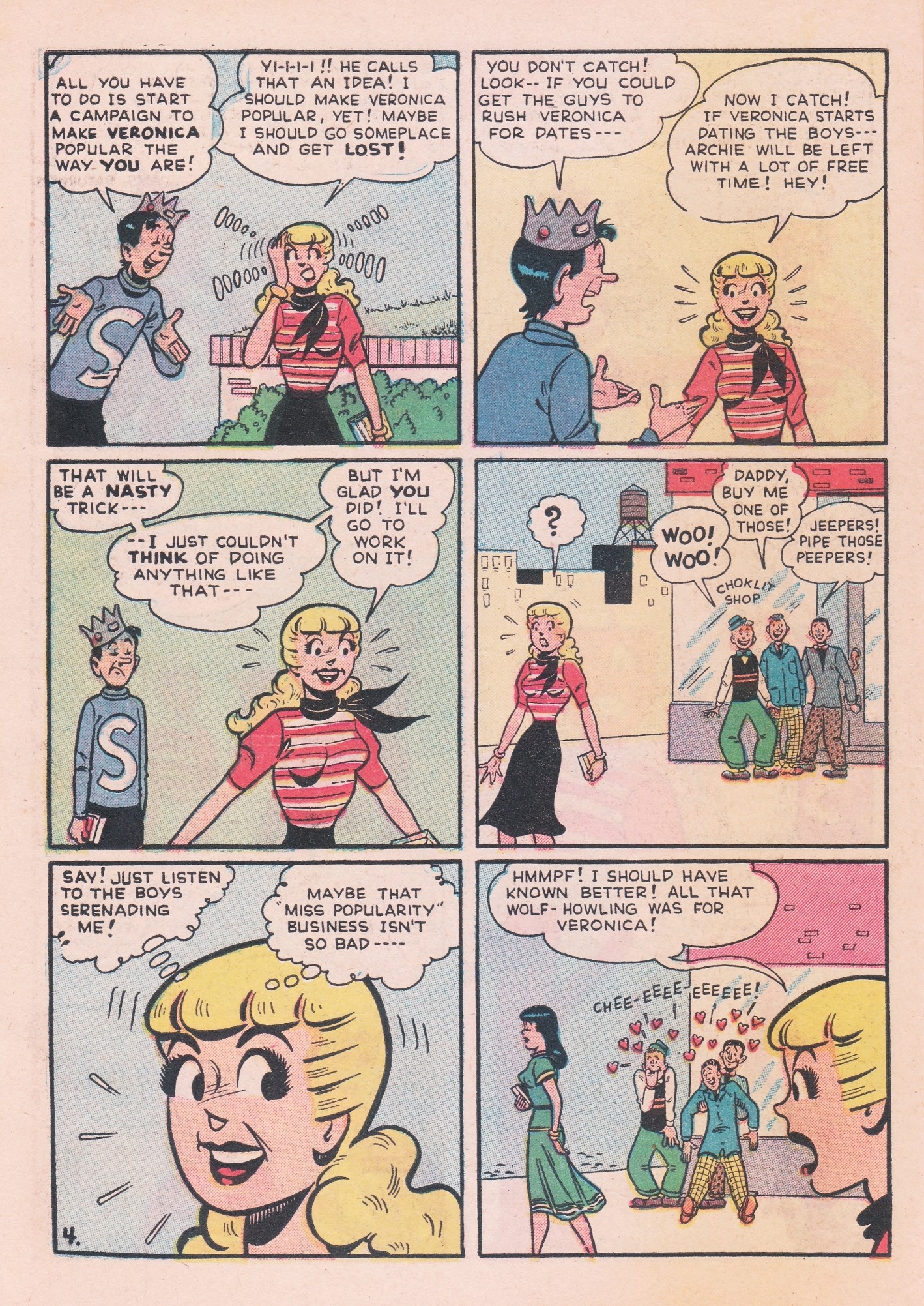 Read online Pep Comics comic -  Issue #97 - 6