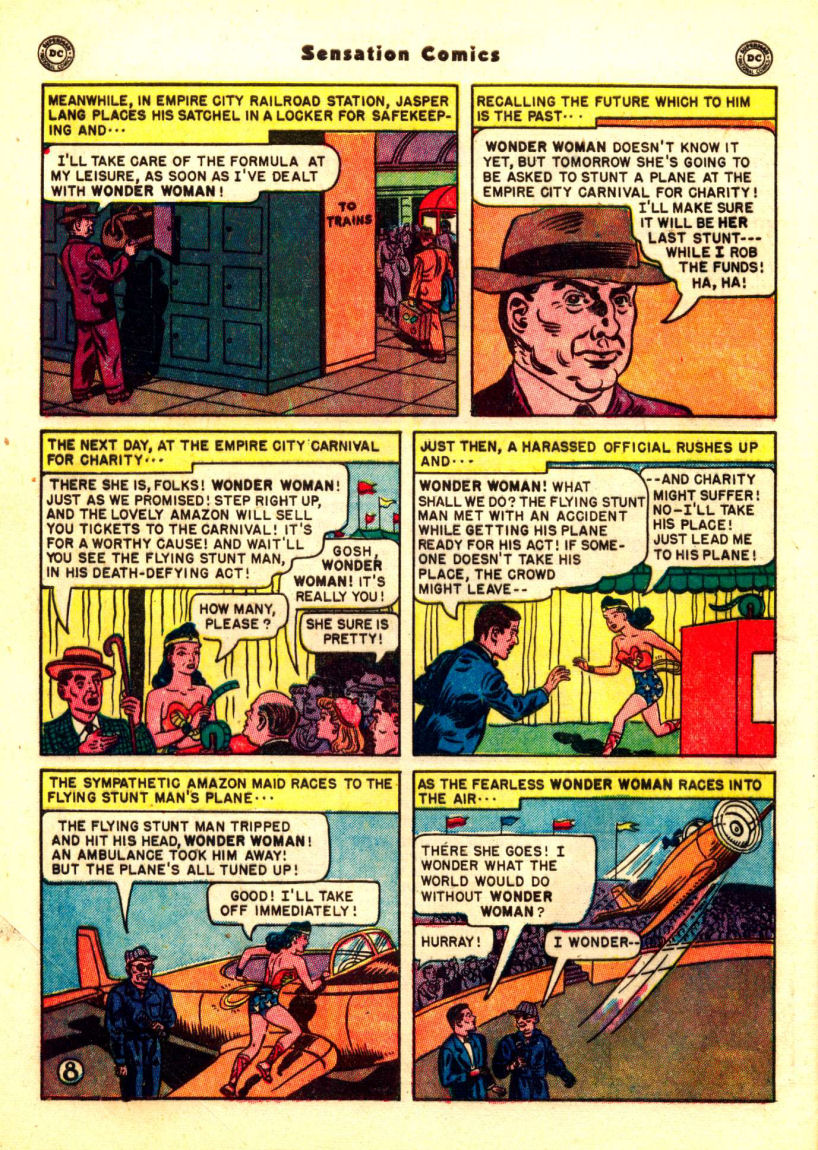 Read online Sensation (Mystery) Comics comic -  Issue #99 - 10