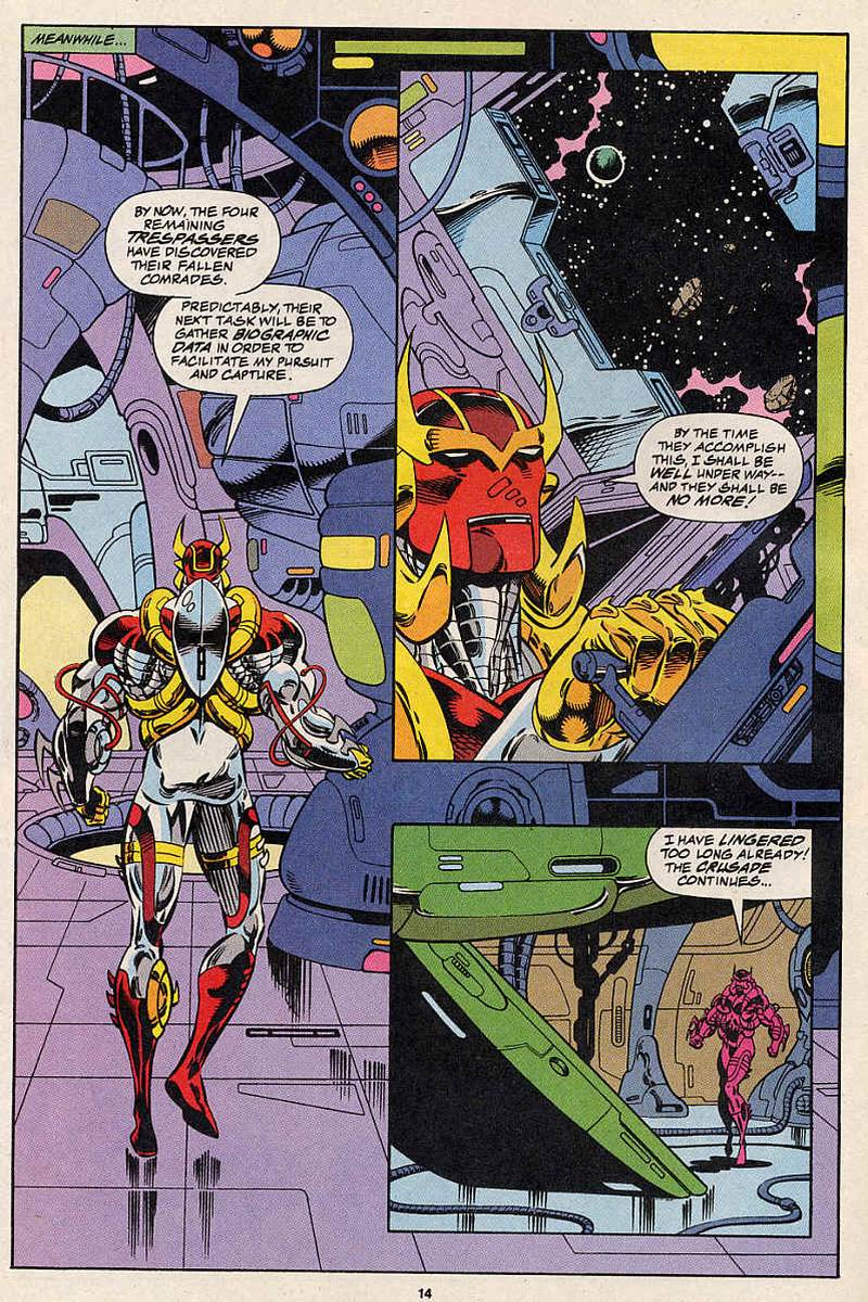 Read online Guardians of the Galaxy (1990) comic -  Issue #55 - 11