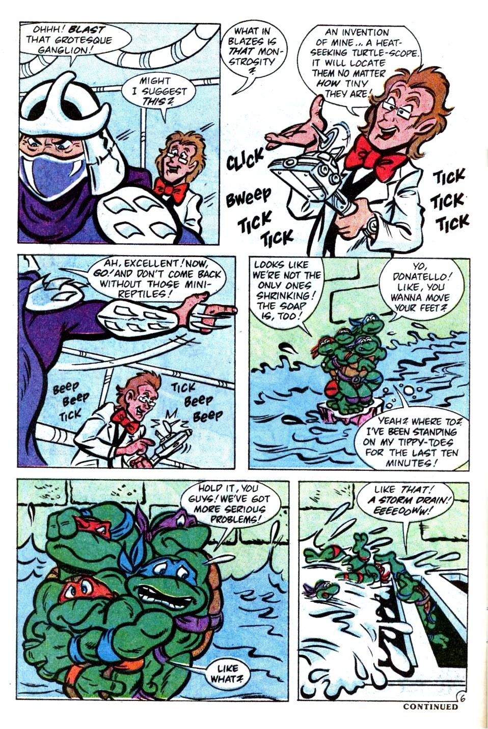 Read online Teenage Mutant Ninja Turtles Adventures (1989) comic -  Issue #4 - 7